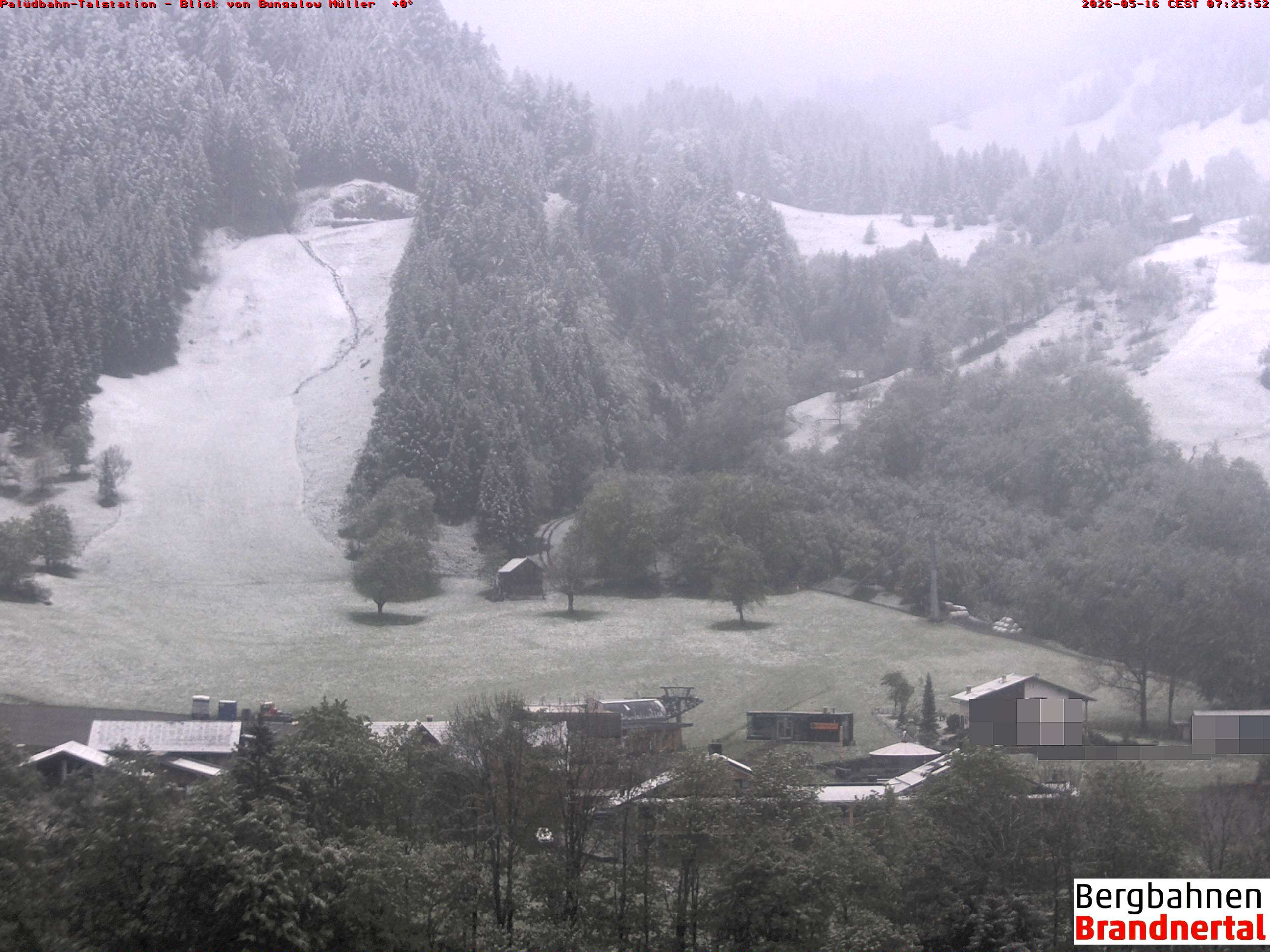Blick auf Palüdbahn von Bungalow Müller