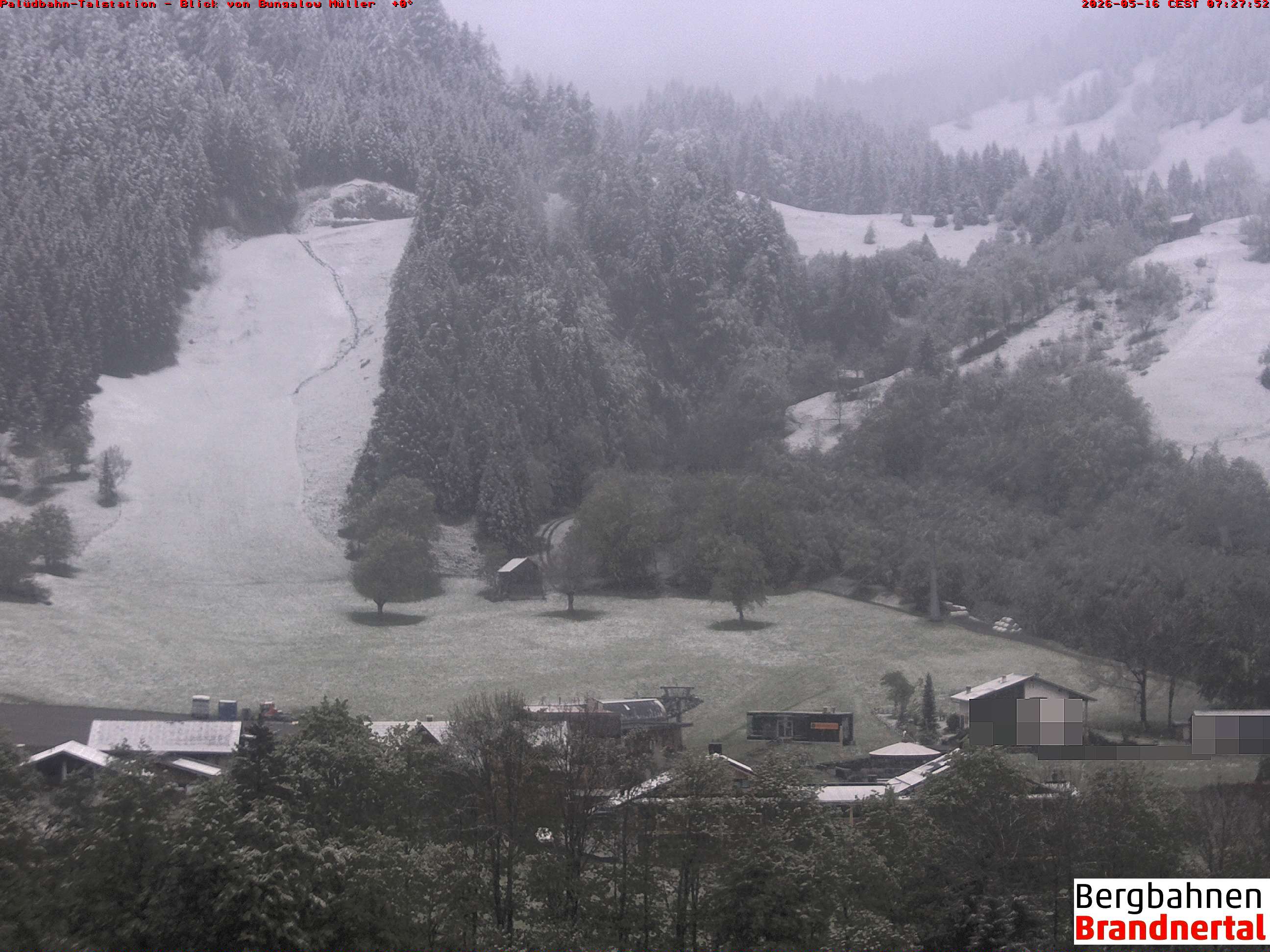 Blick auf Palüdbahn von Bungalow Müller