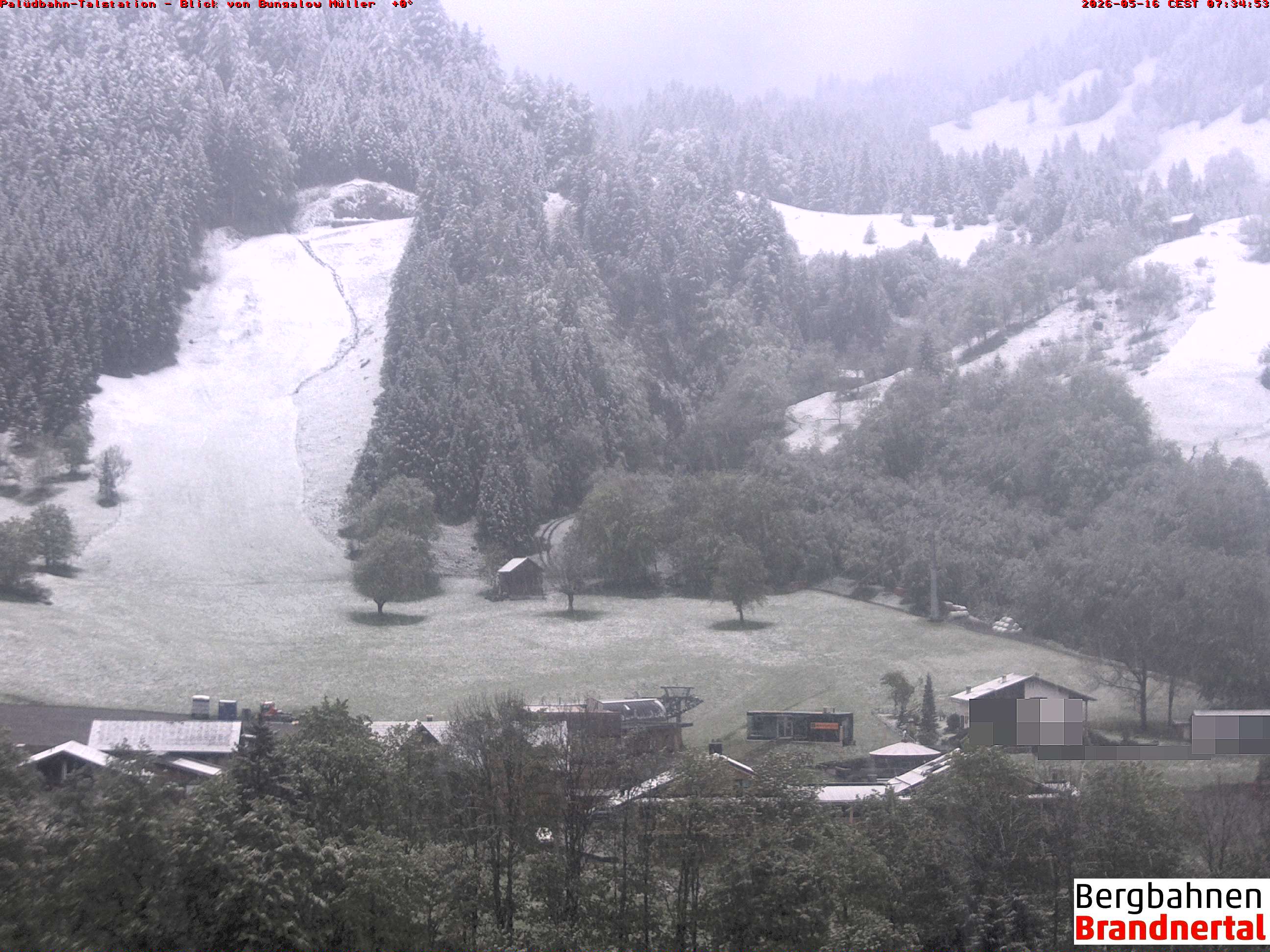 Blick auf Palüdbahn von Bungalow Müller