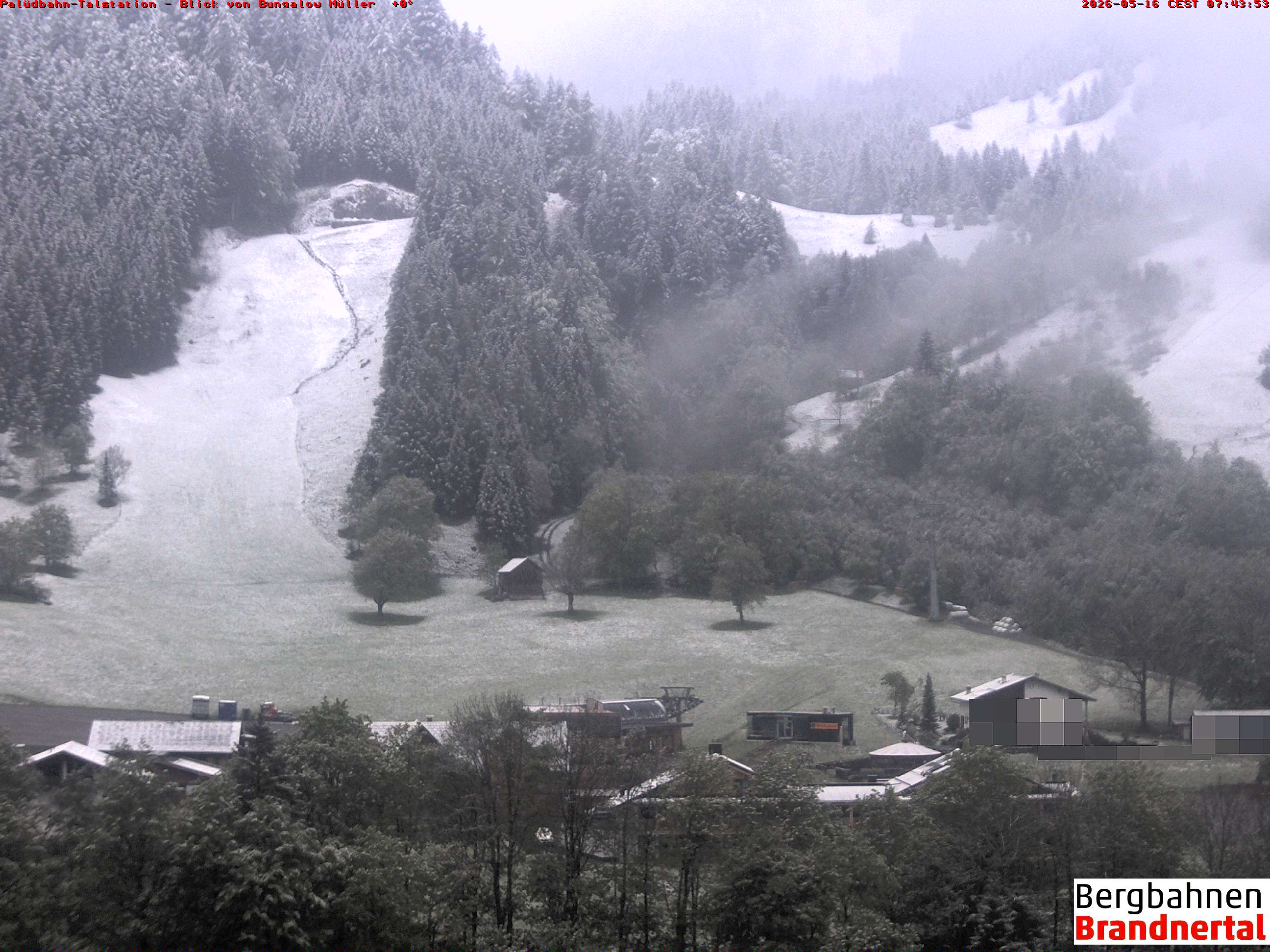 Blick auf Palüdbahn von Bungalow Müller