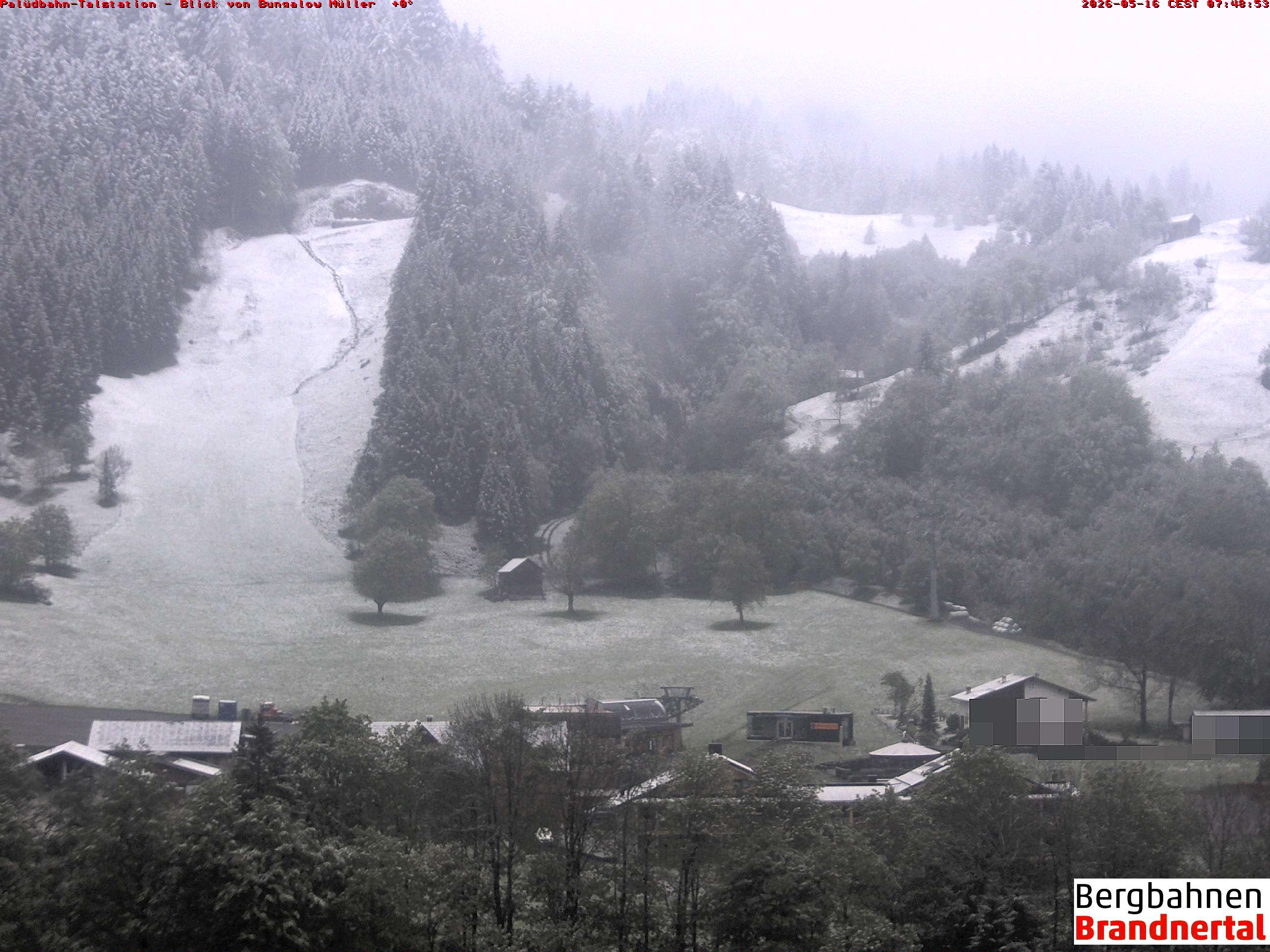 Blick auf Palüdbahn von Bungalow Müller