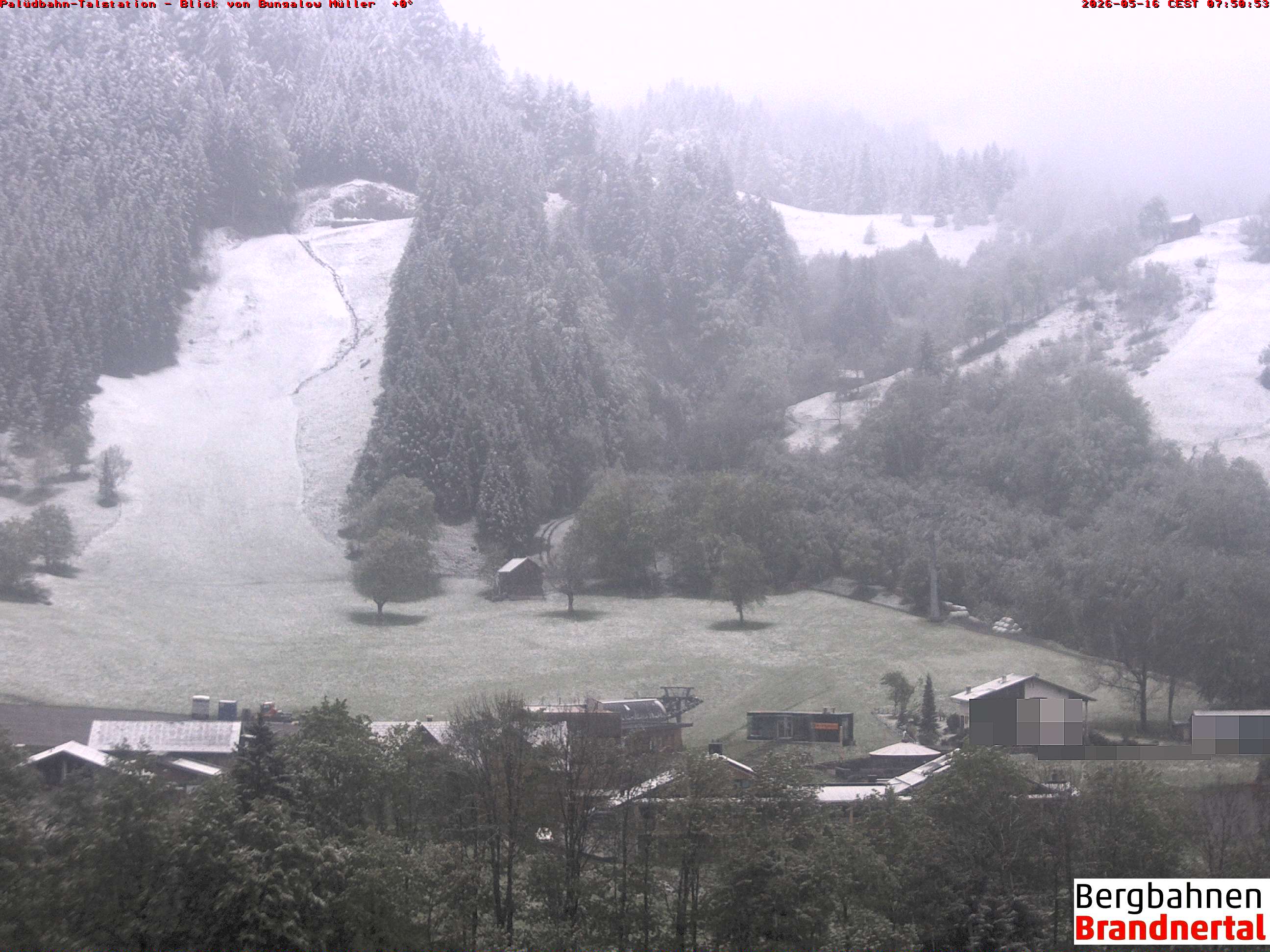 Blick auf Palüdbahn von Bungalow Müller