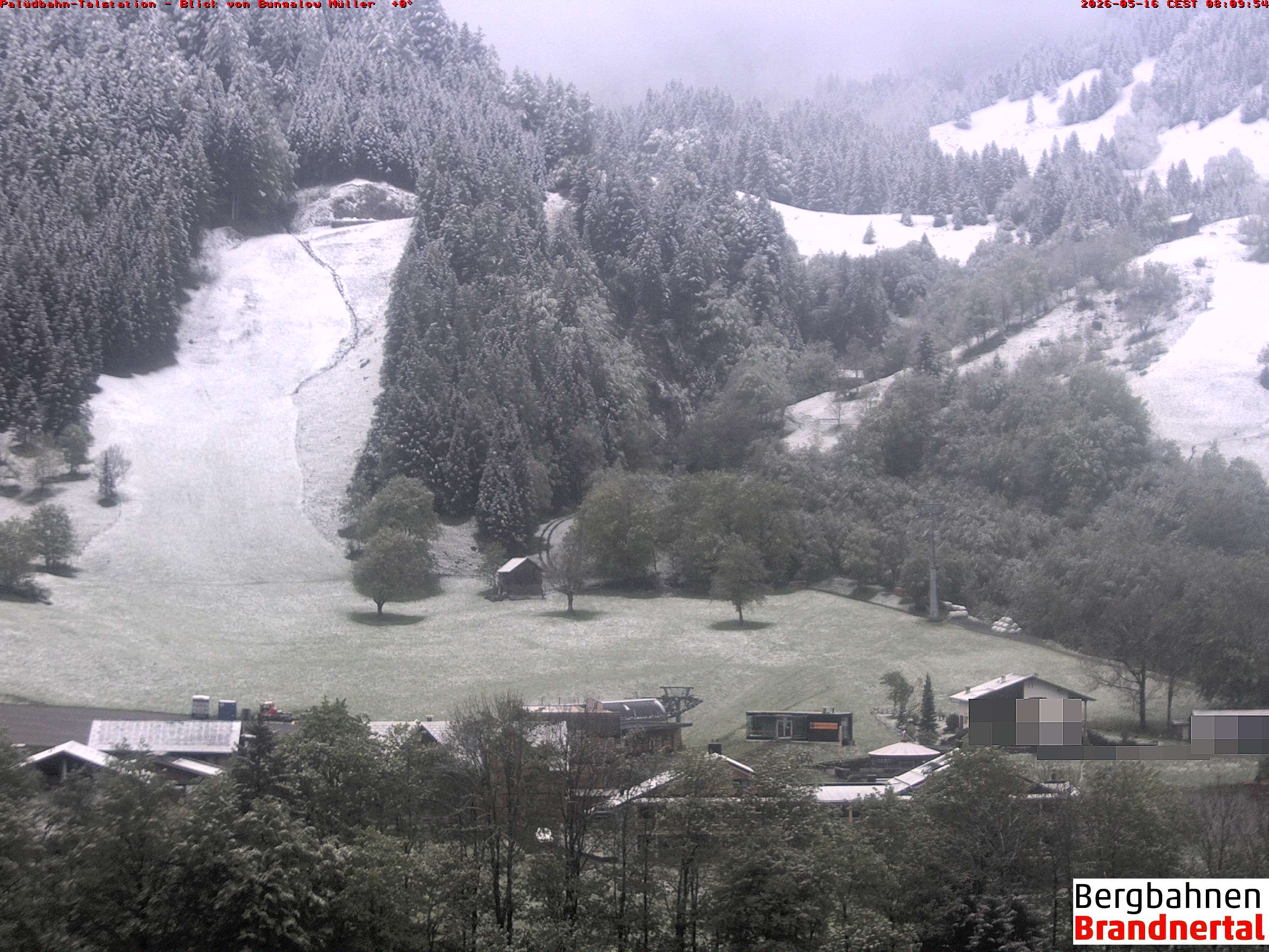 Blick auf Palüdbahn von Bungalow Müller
