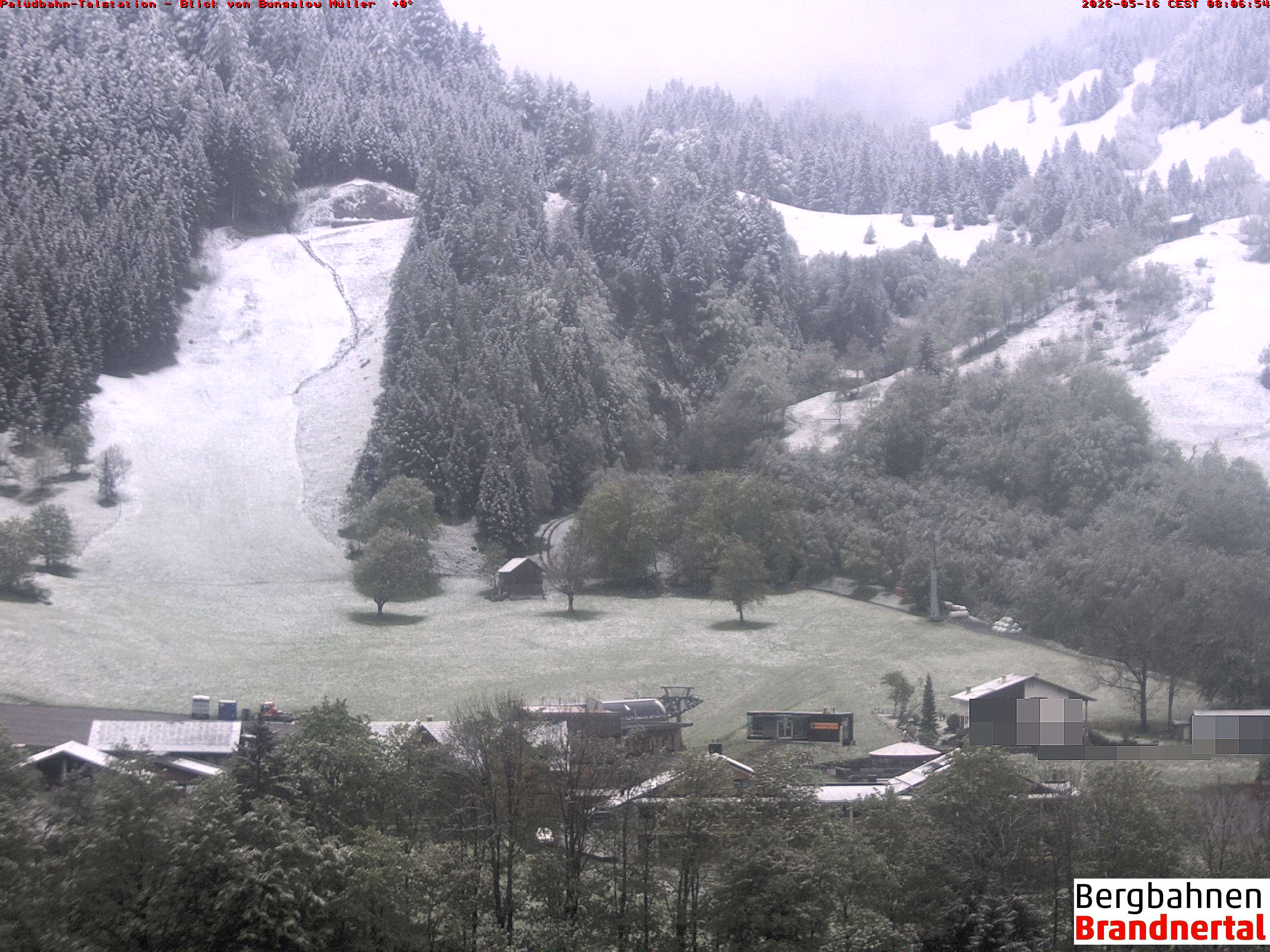 Blick auf Palüdbahn von Bungalow Müller