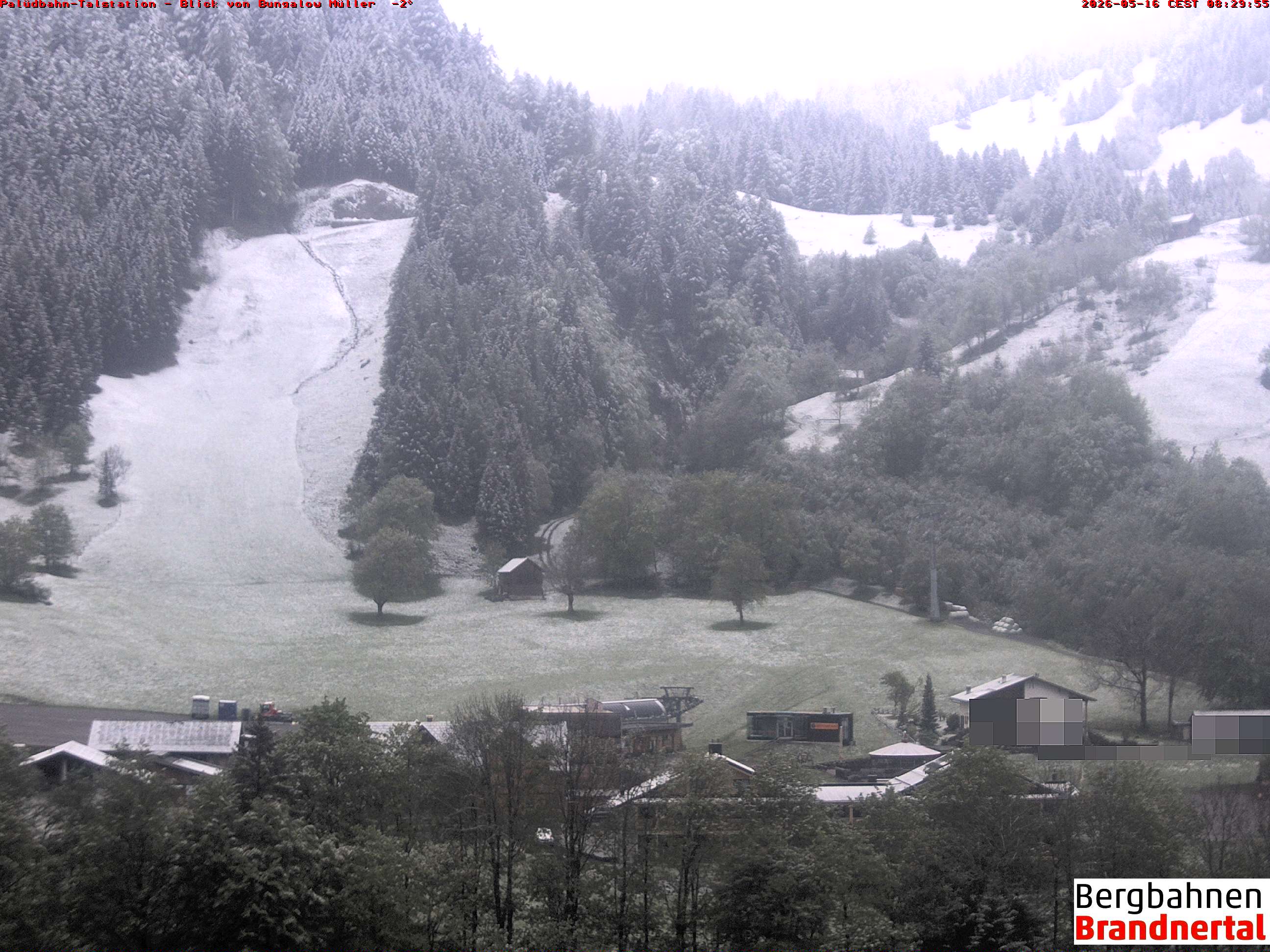 Blick auf Palüdbahn von Bungalow Müller
