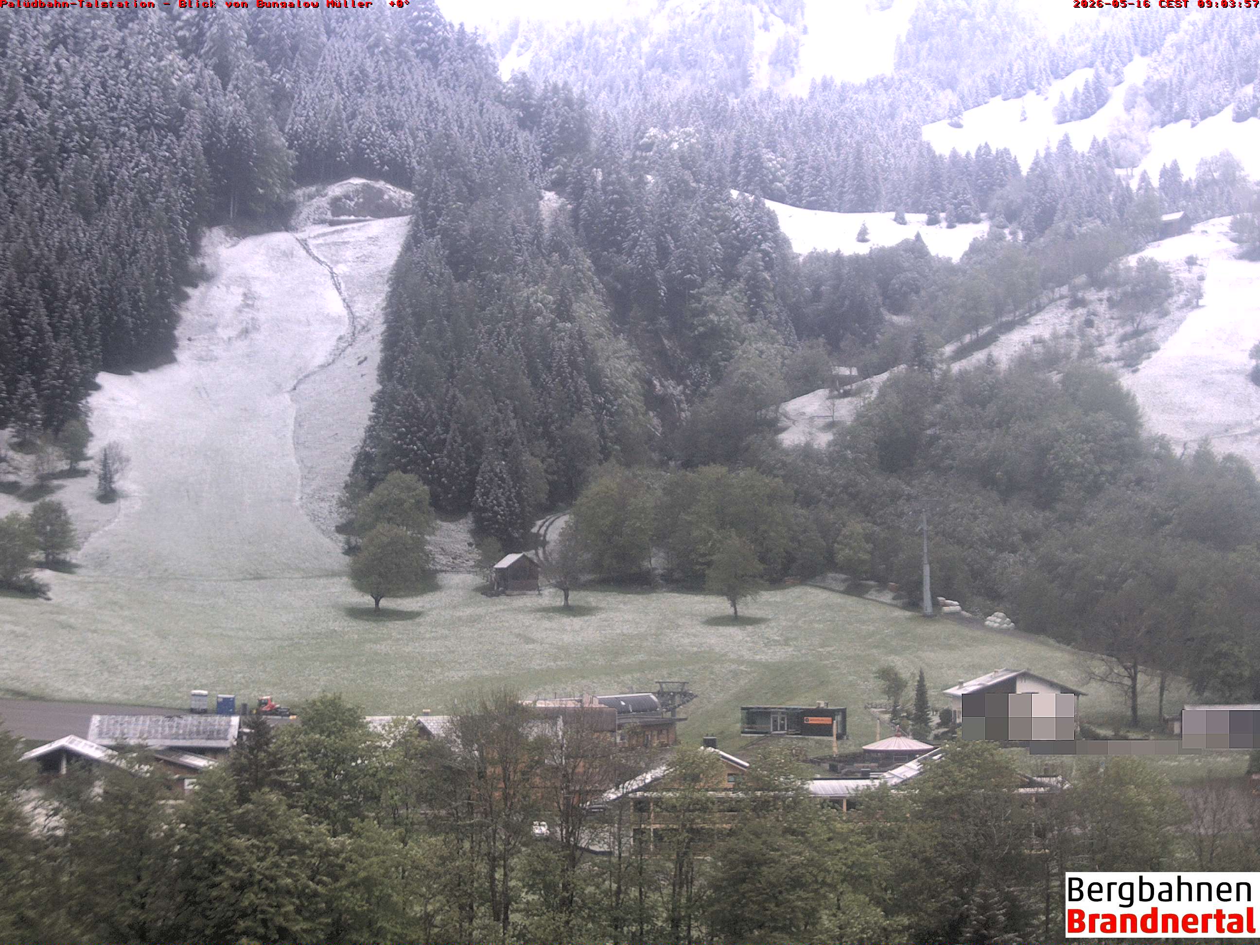 Blick auf Palüdbahn von Bungalow Müller