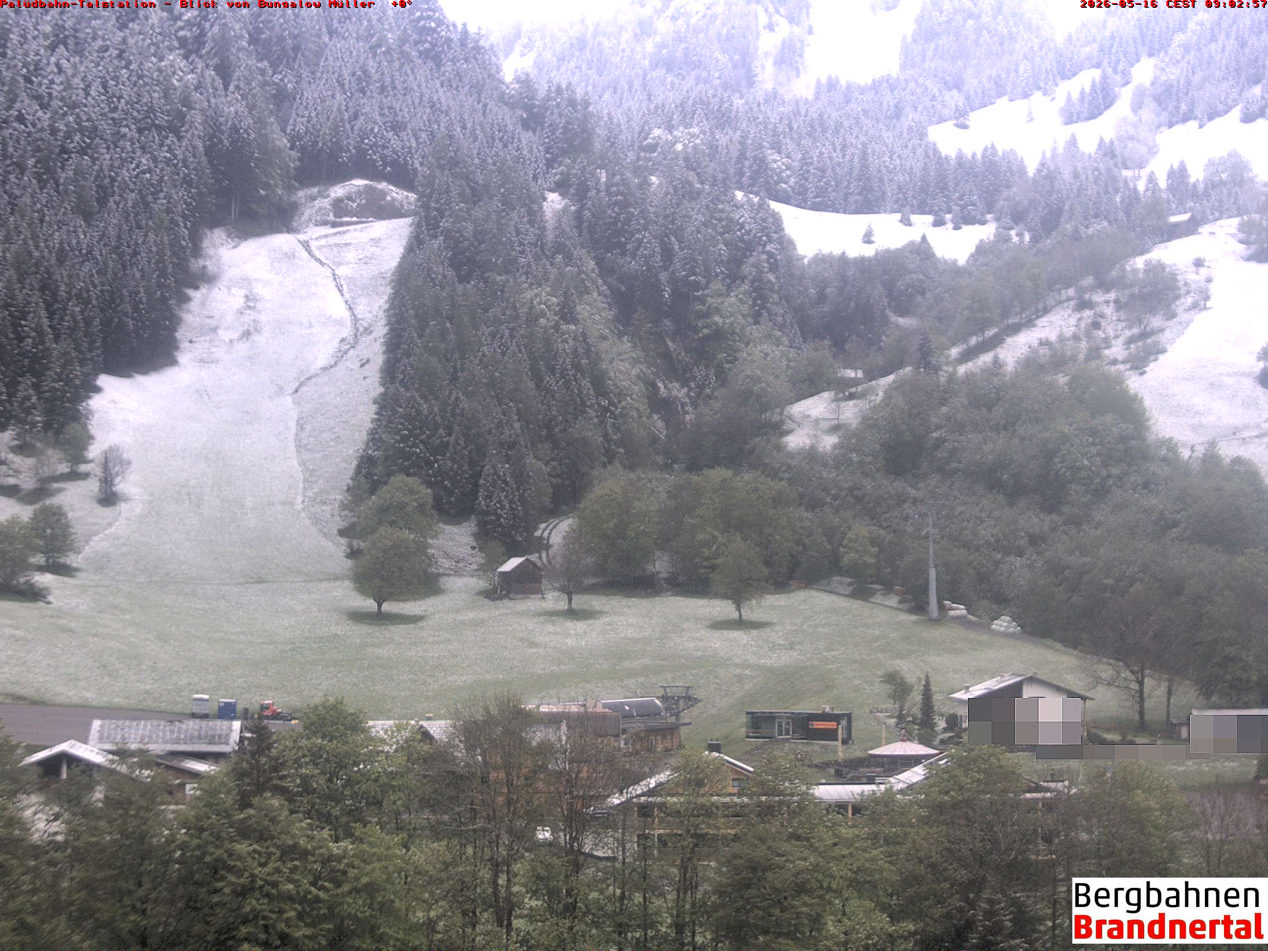 Blick auf Palüdbahn von Bungalow Müller