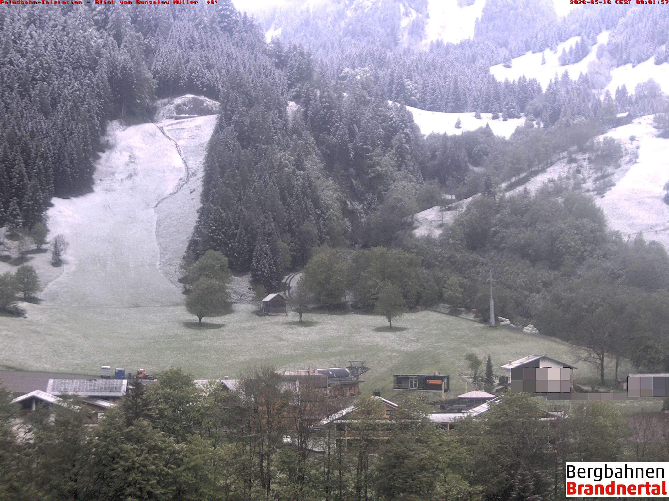 Blick auf Palüdbahn von Bungalow Müller