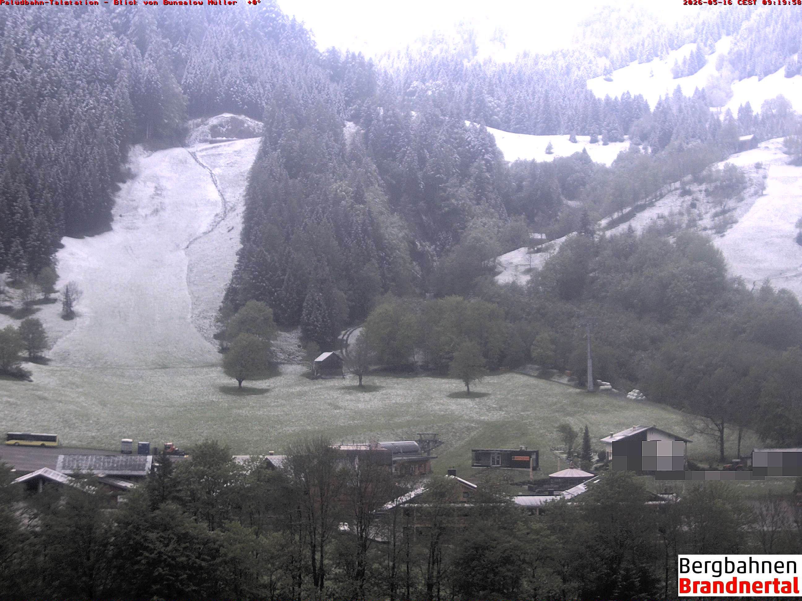 Blick auf Palüdbahn von Bungalow Müller