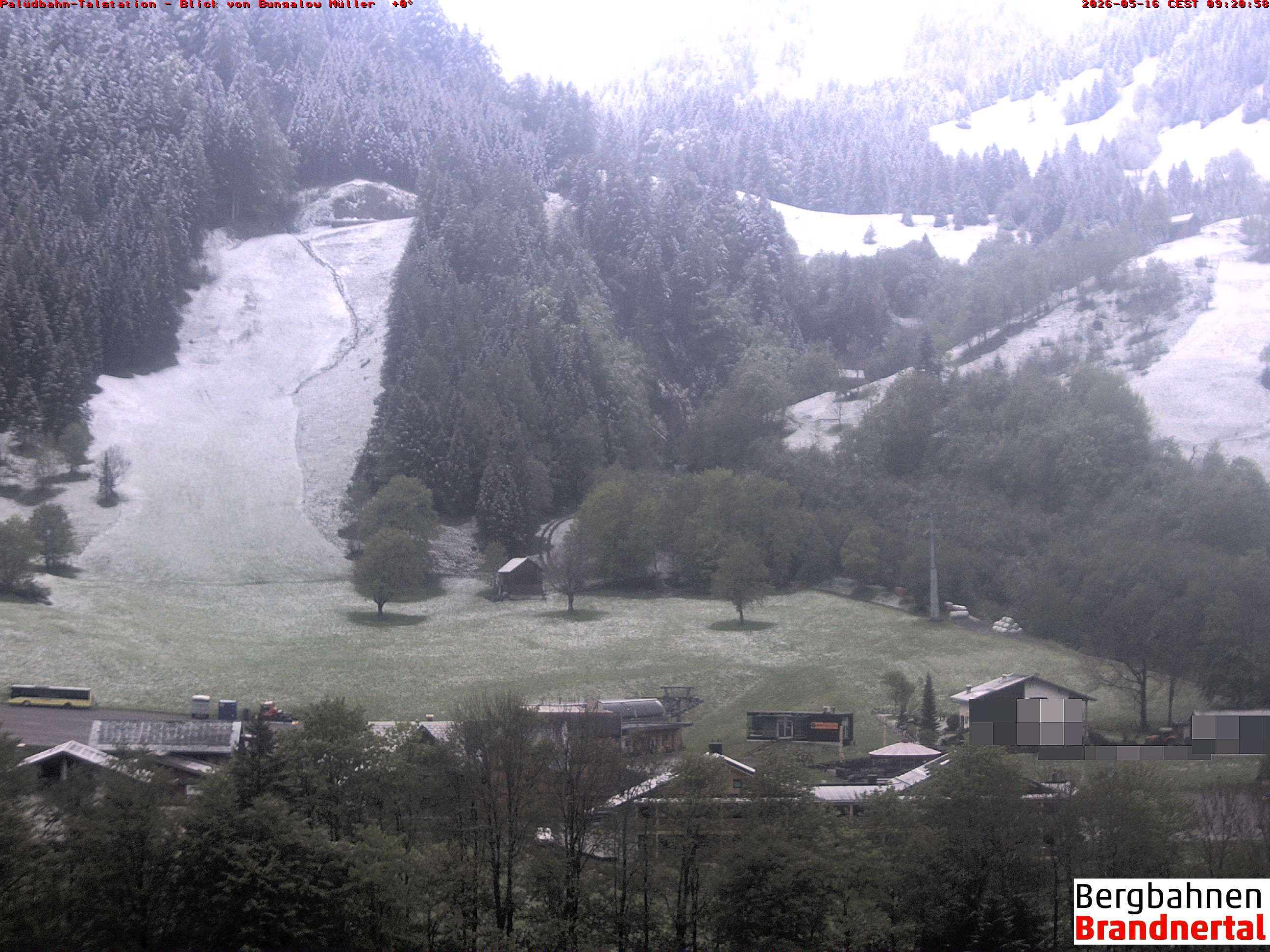 Blick auf Palüdbahn von Bungalow Müller