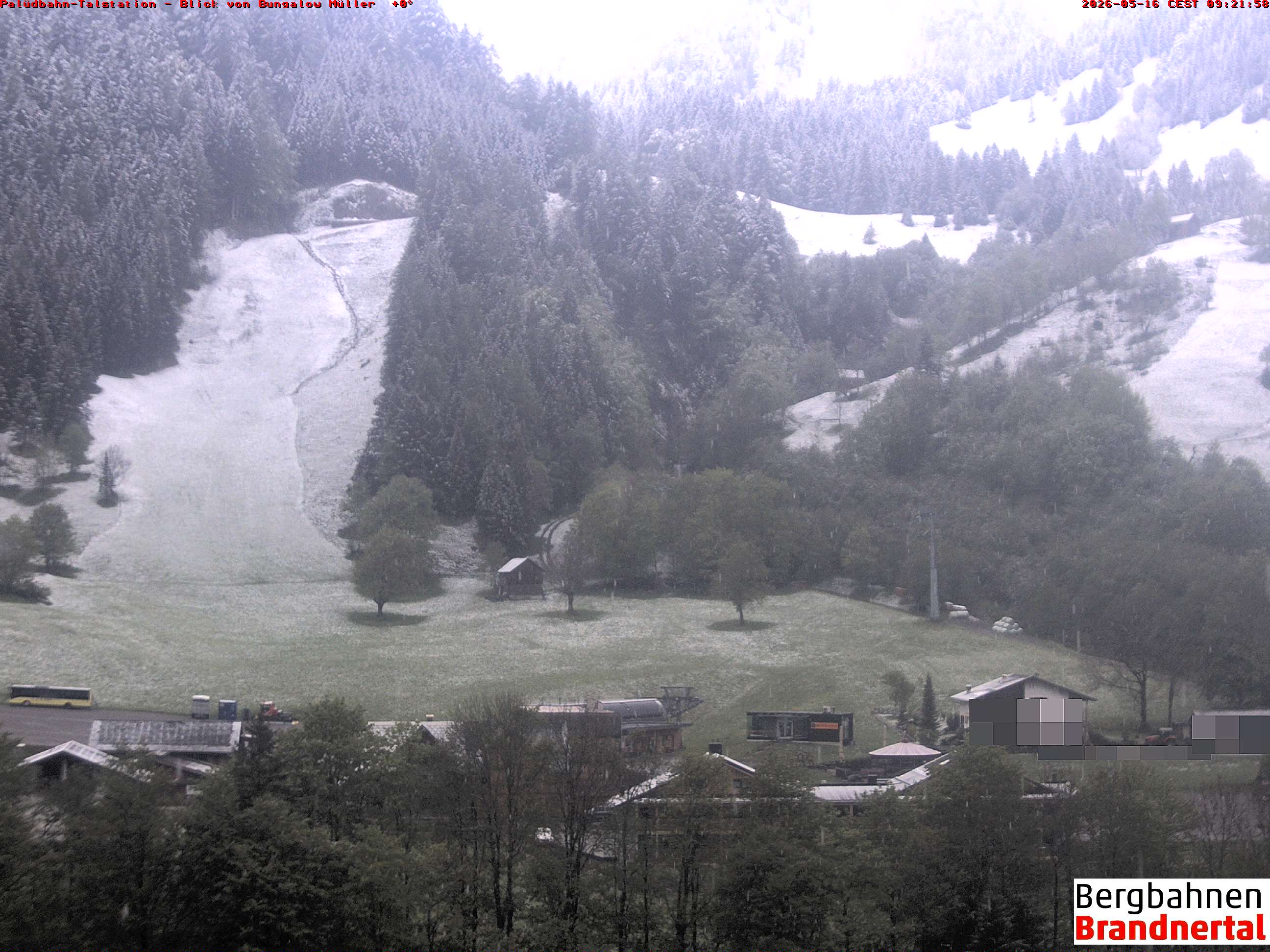 Blick auf Palüdbahn von Bungalow Müller