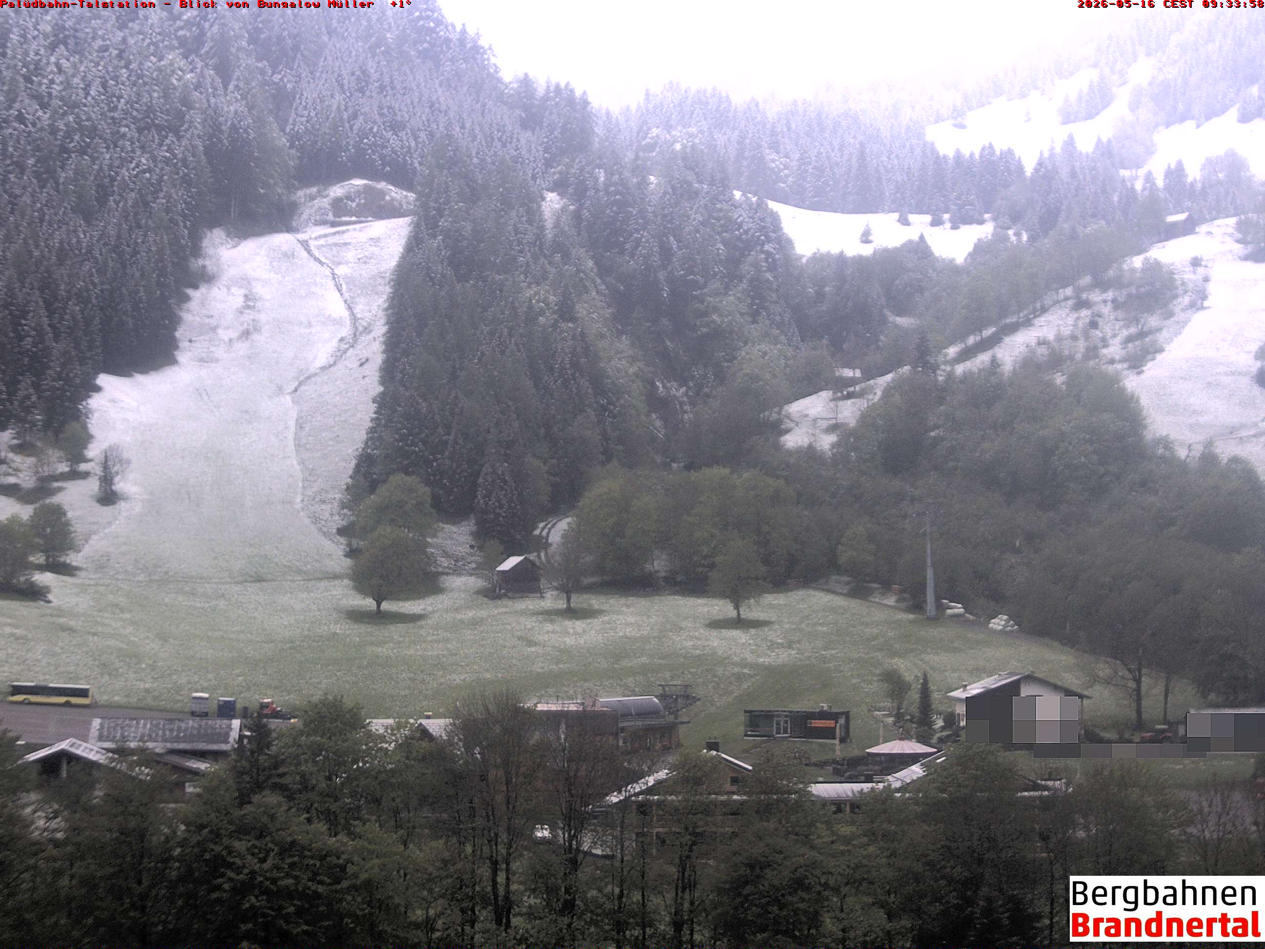 Blick auf Palüdbahn von Bungalow Müller