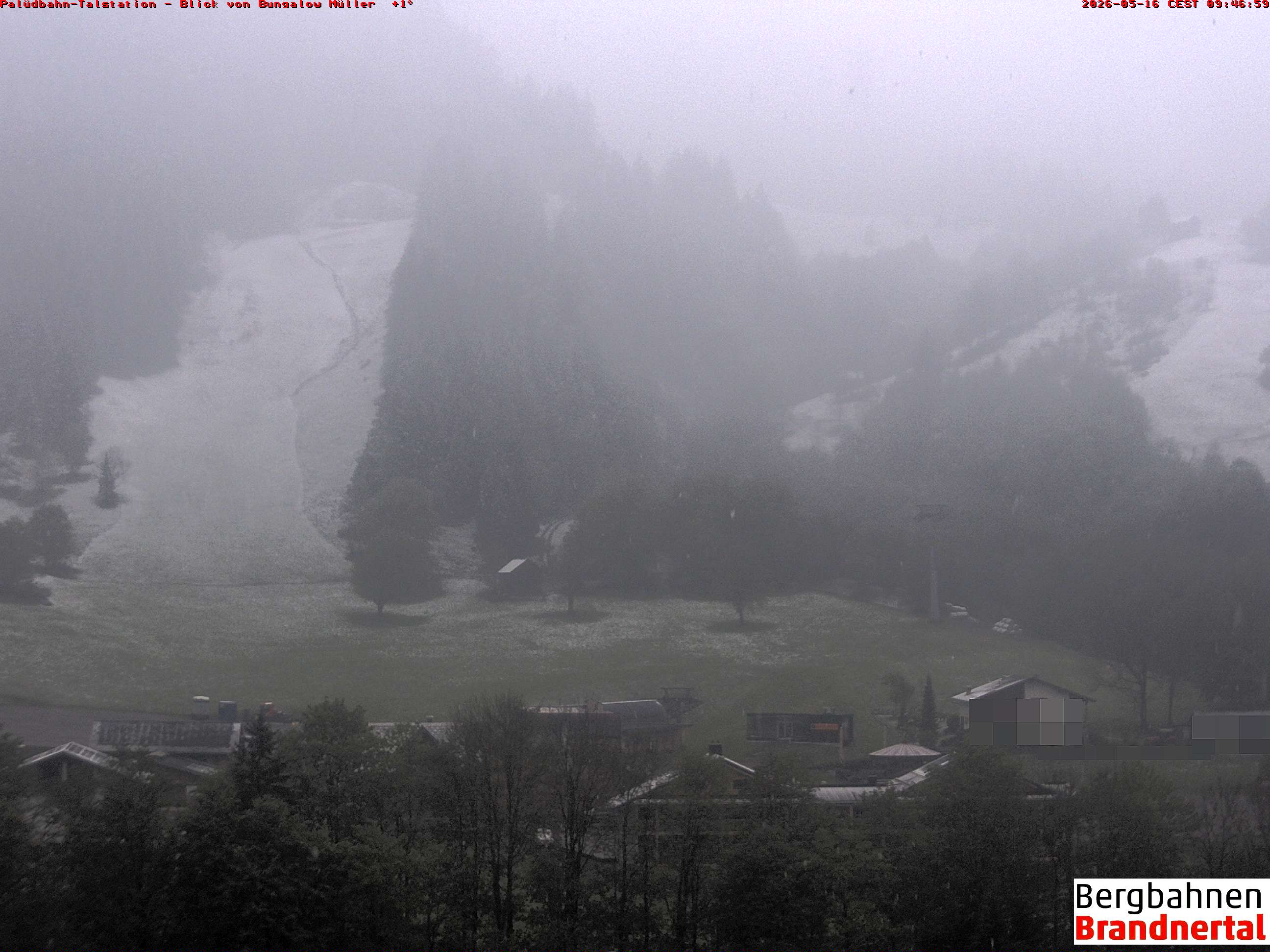 Blick auf Palüdbahn von Bungalow Müller