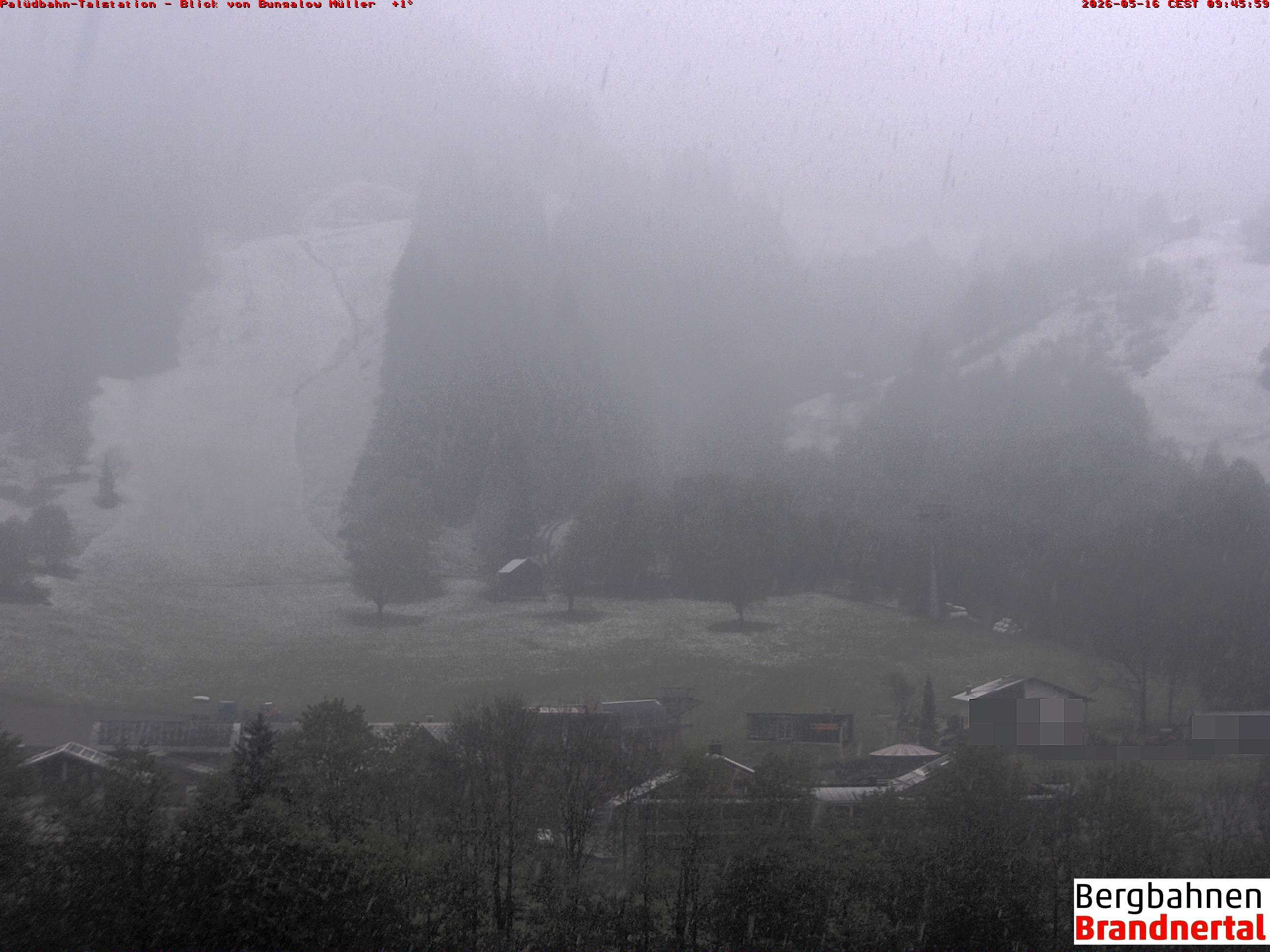 Blick auf Palüdbahn von Bungalow Müller