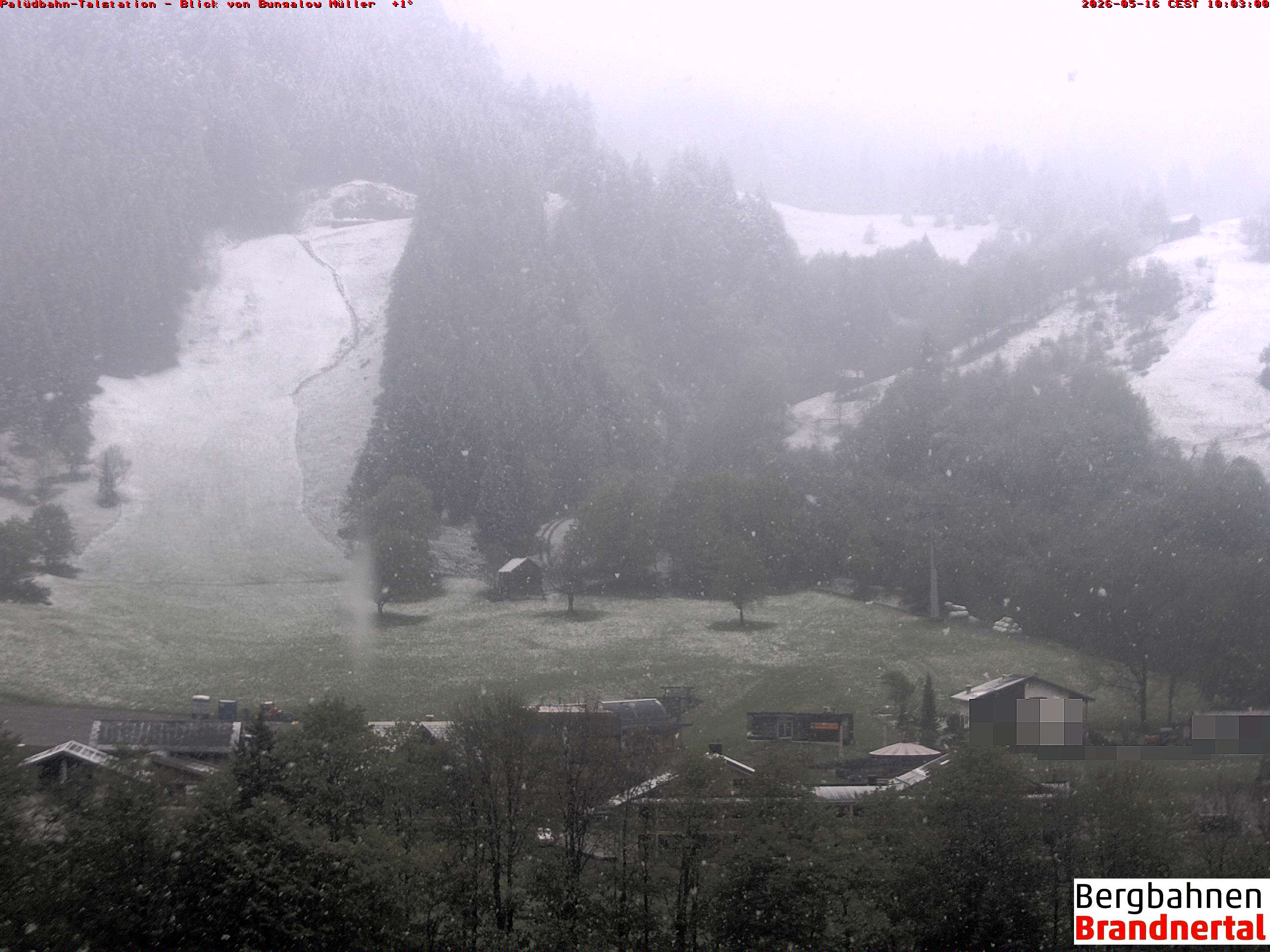 Blick auf Palüdbahn von Bungalow Müller