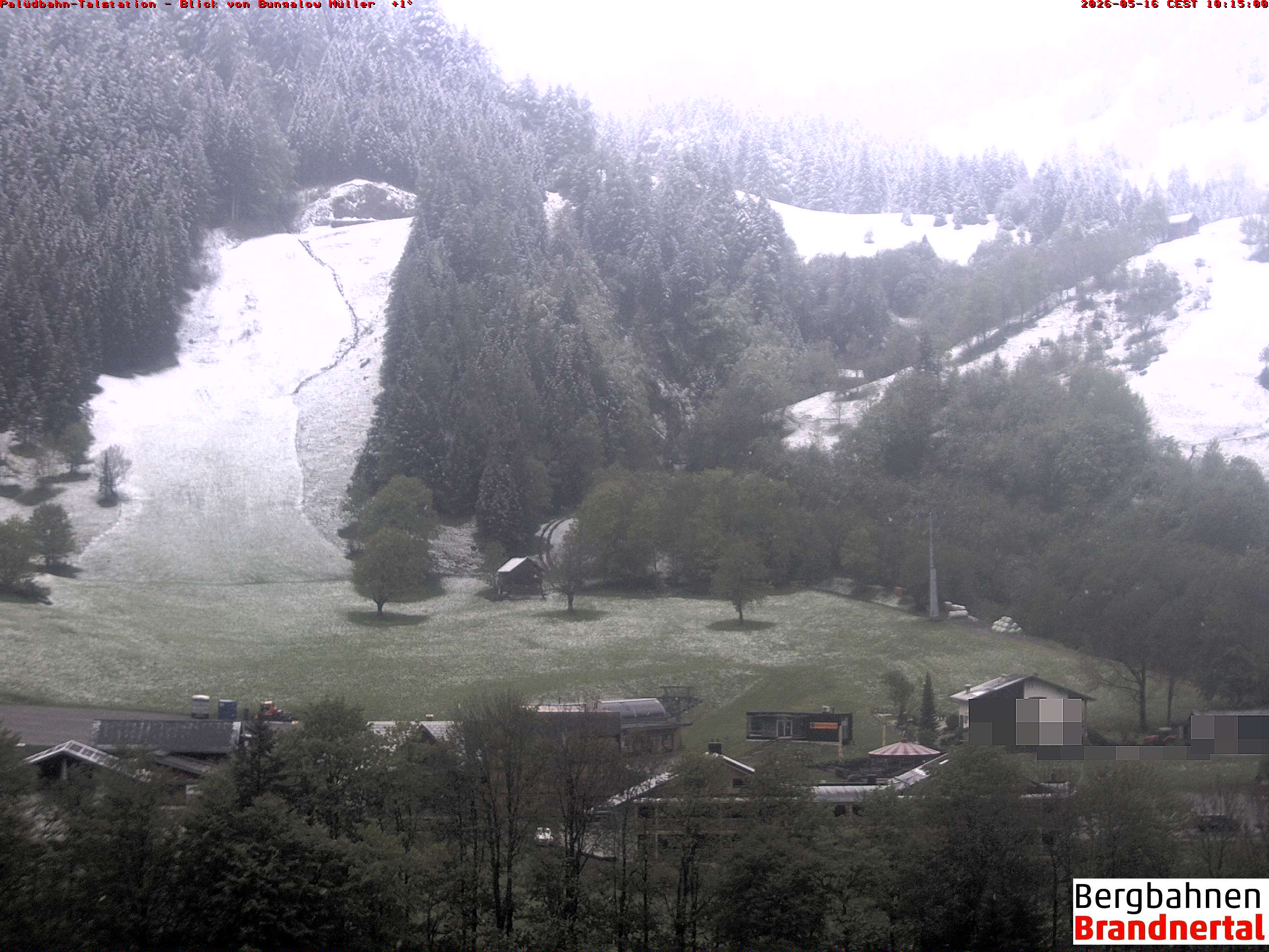 Blick auf Palüdbahn von Bungalow Müller