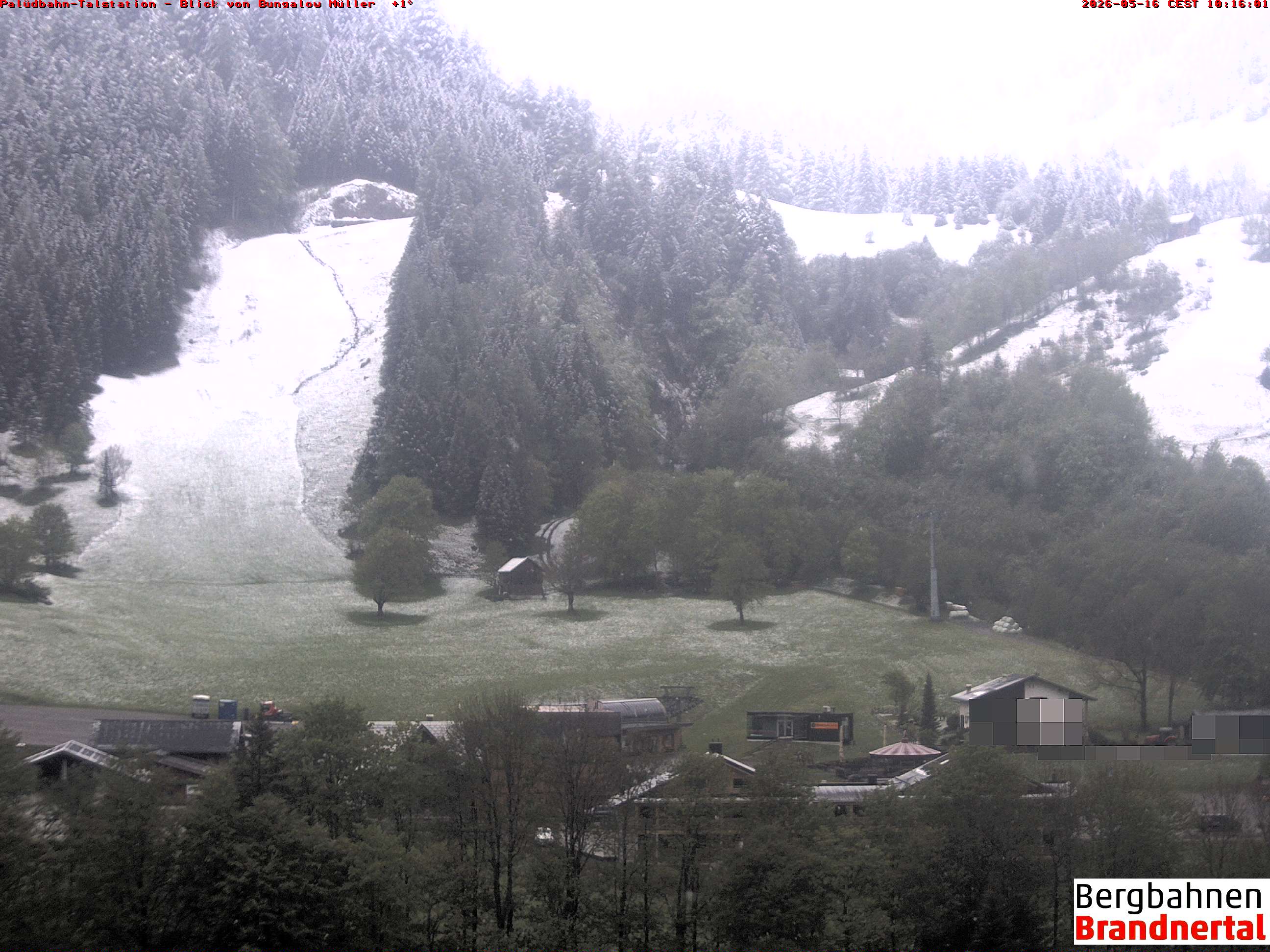 Blick auf Palüdbahn von Bungalow Müller