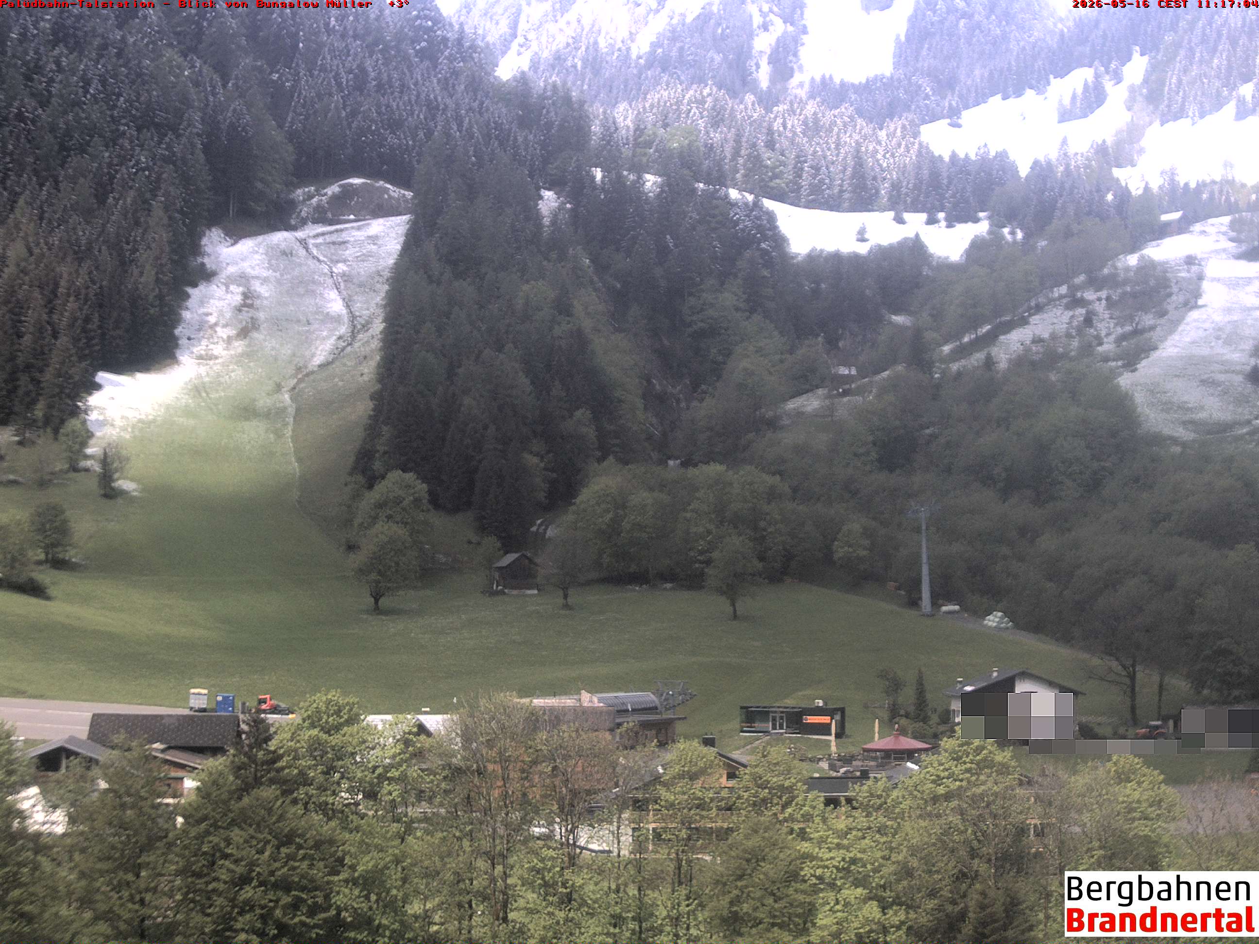 Blick auf Palüdbahn von Bungalow Müller