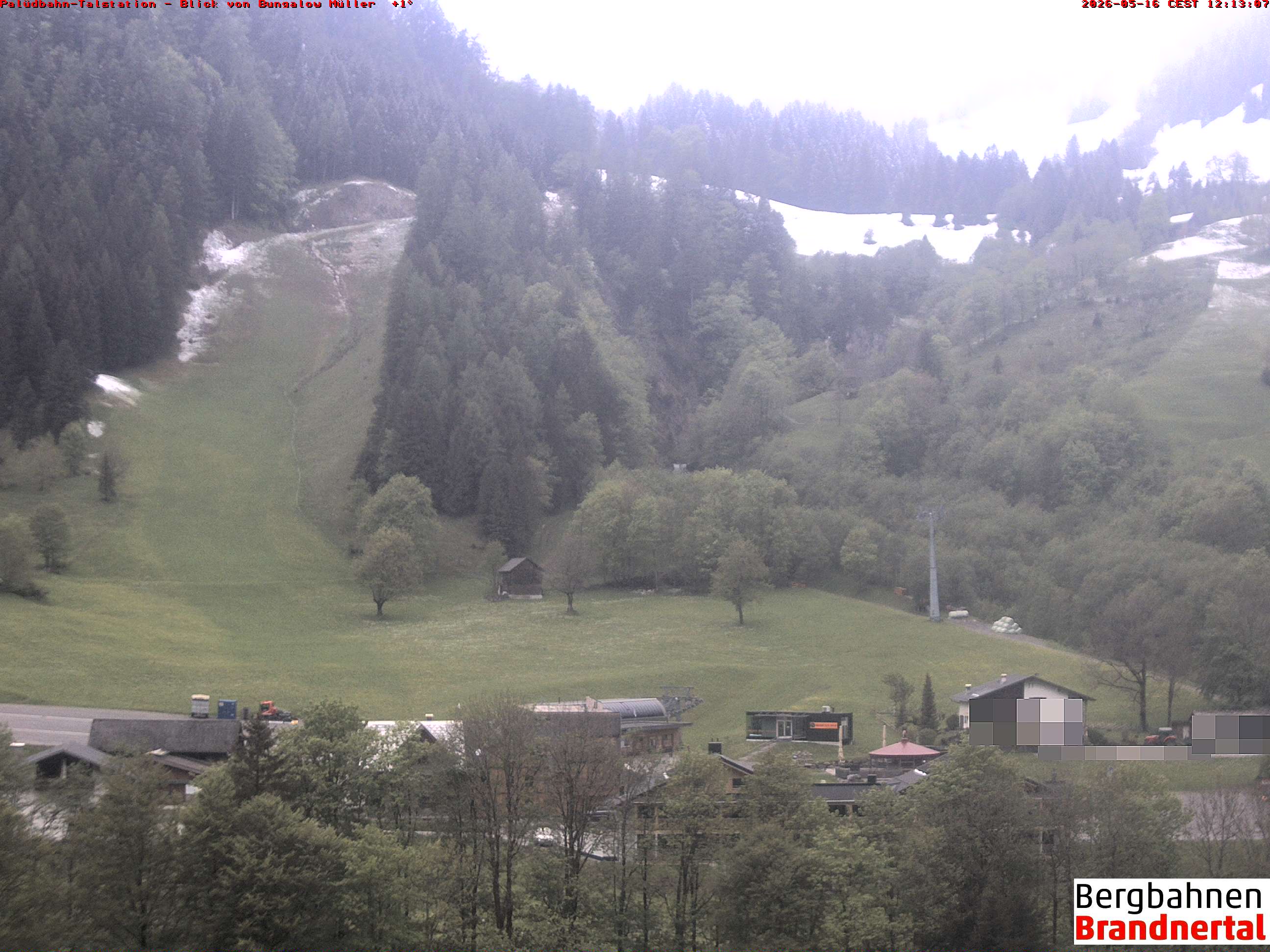 Blick auf Palüdbahn von Bungalow Müller
