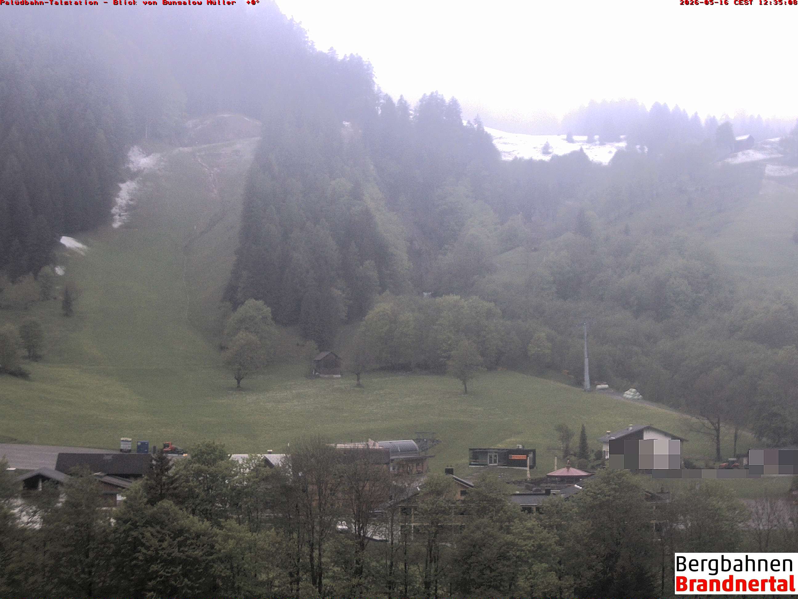 Blick auf Palüdbahn von Bungalow Müller