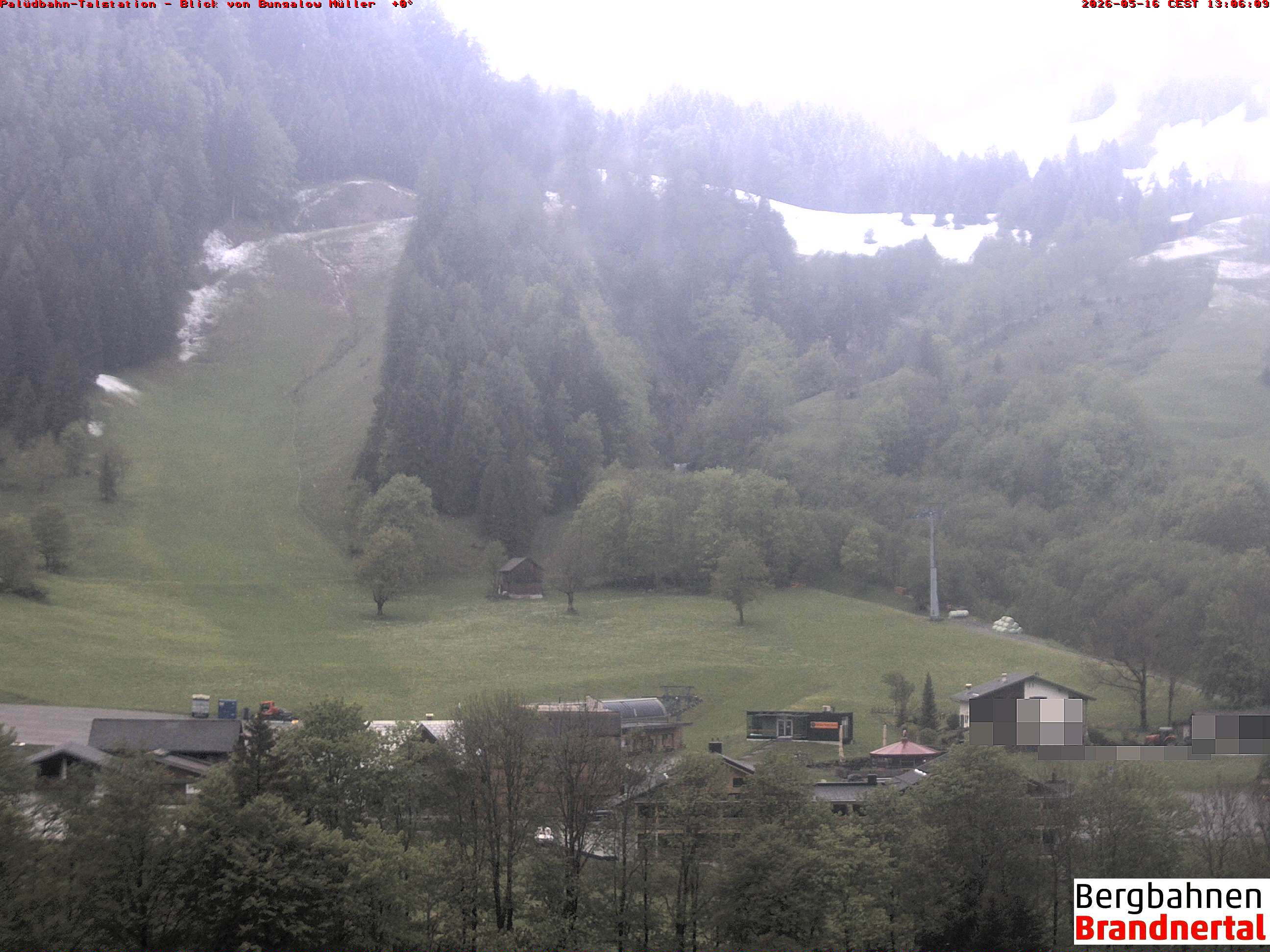Blick auf Palüdbahn von Bungalow Müller
