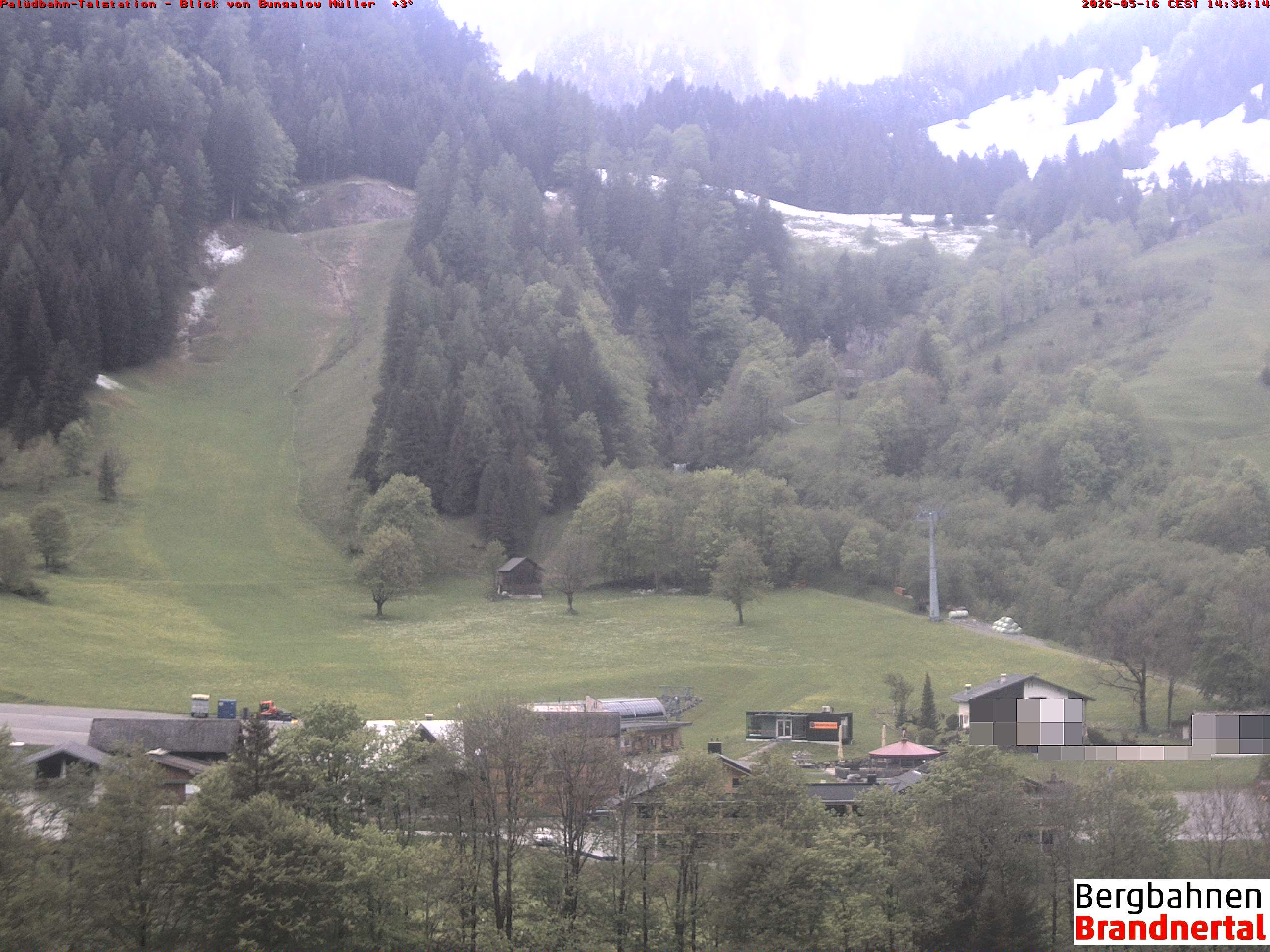 Blick auf Palüdbahn von Bungalow Müller