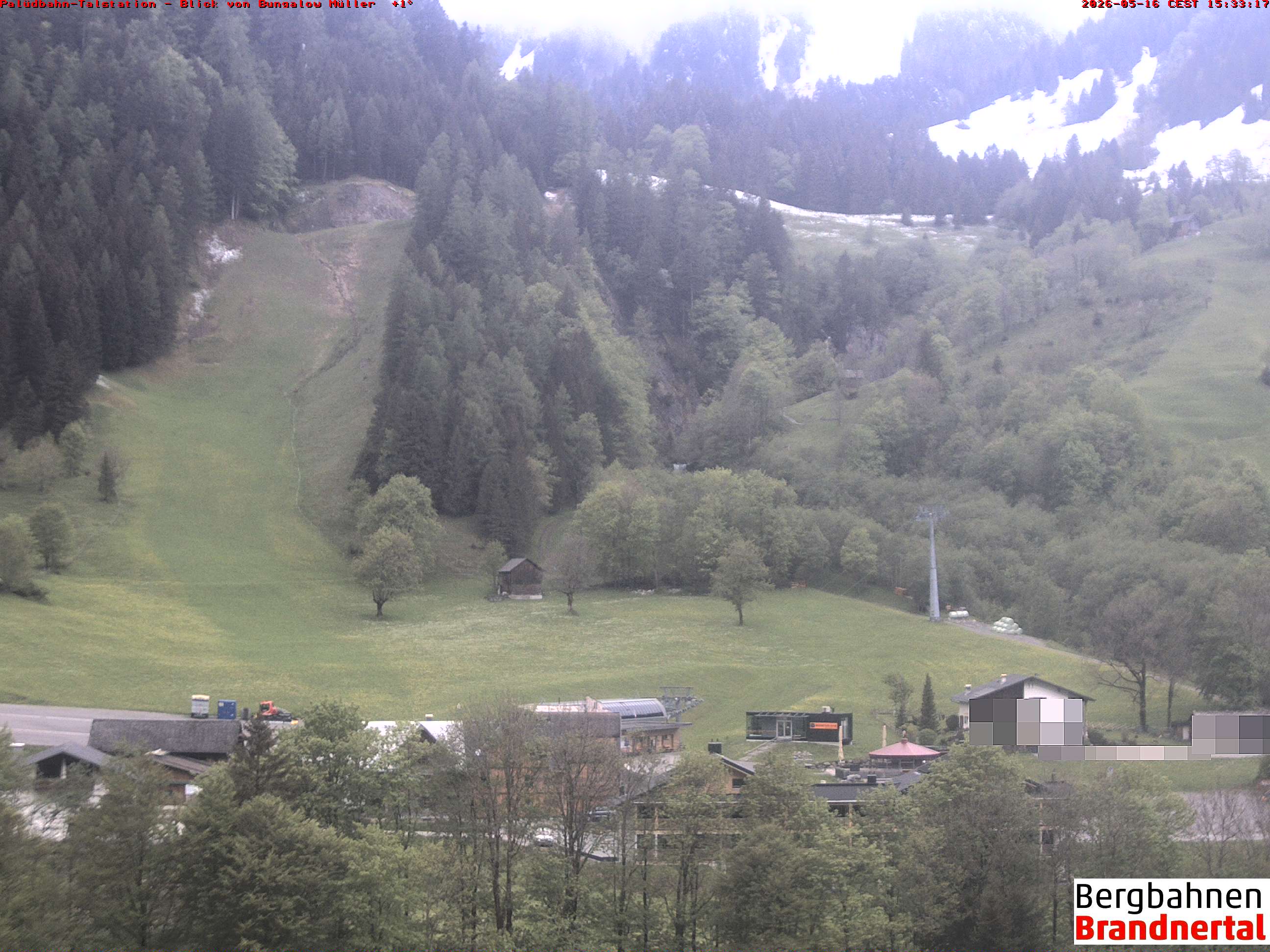 Blick auf Palüdbahn von Bungalow Müller