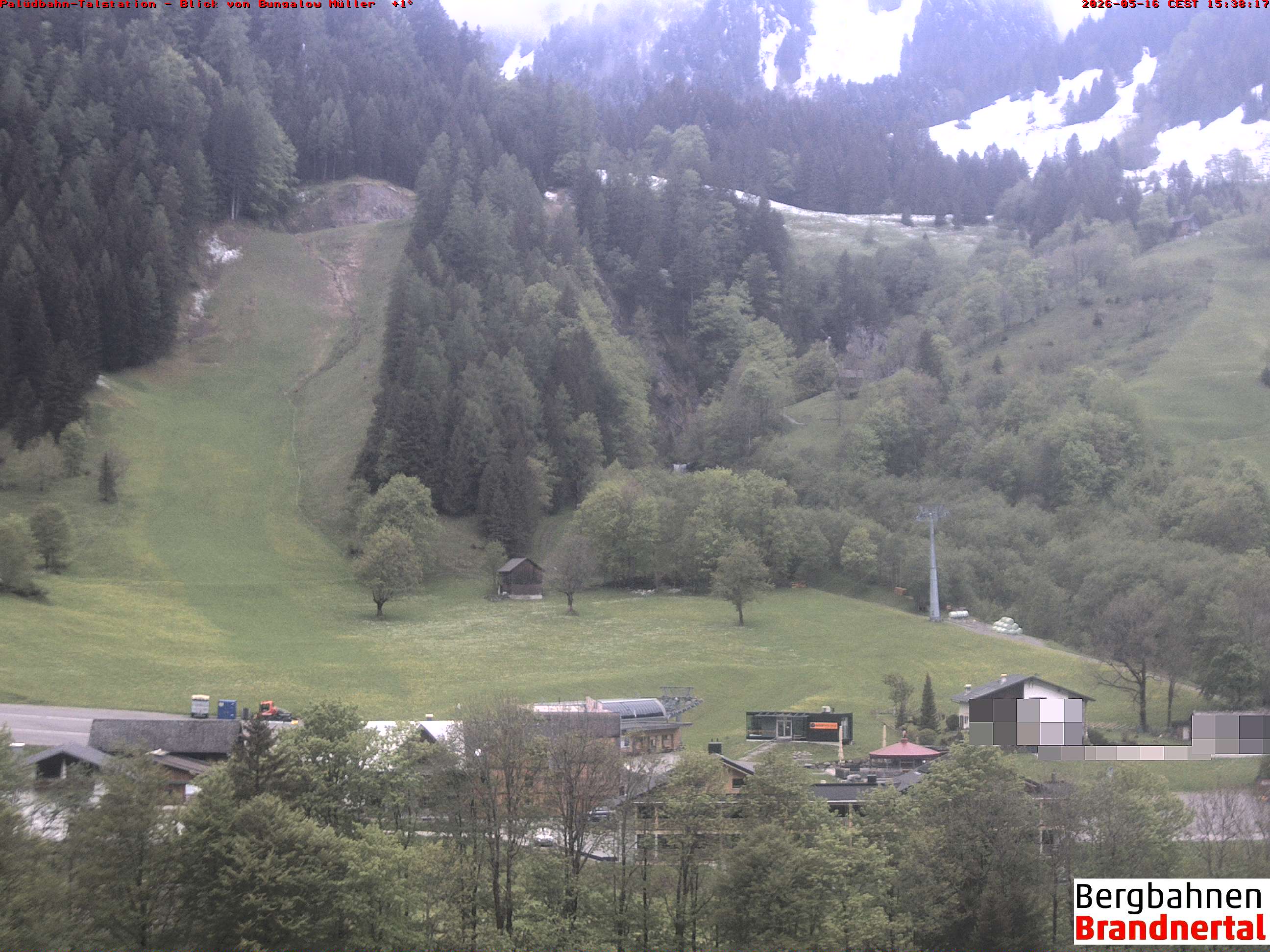 Blick auf Palüdbahn von Bungalow Müller