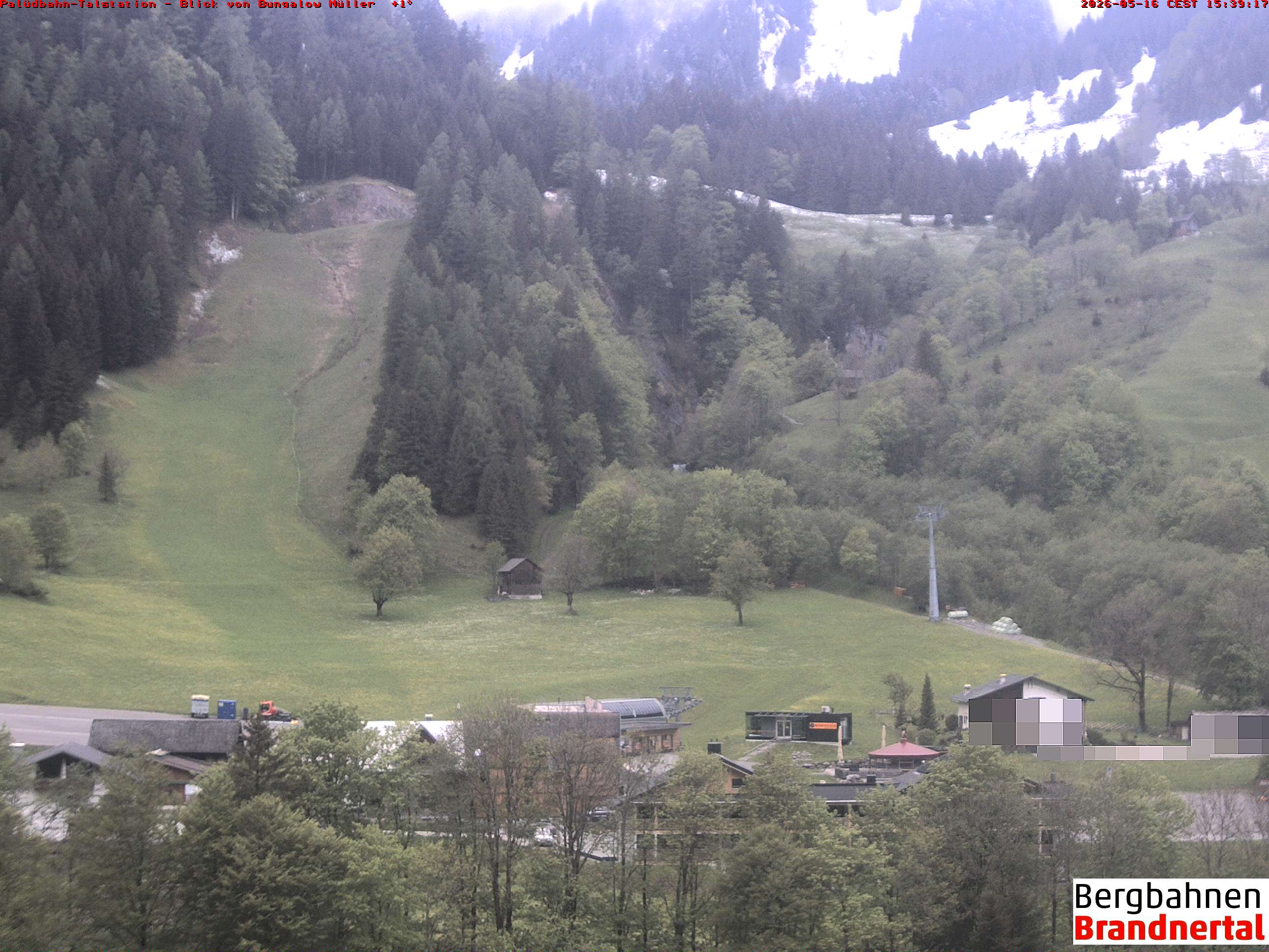 Blick auf Palüdbahn von Bungalow Müller