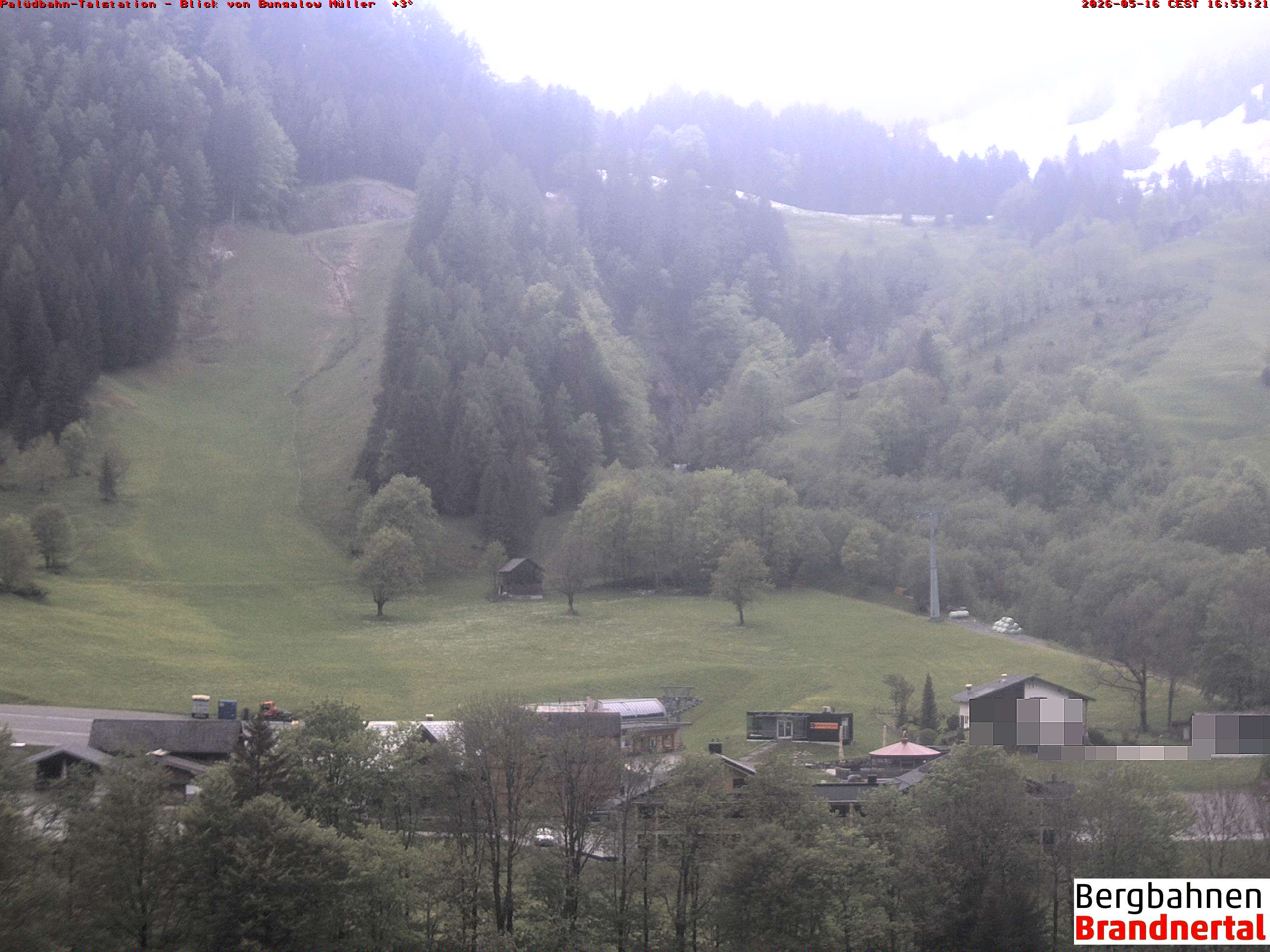 Blick auf Palüdbahn von Bungalow Müller