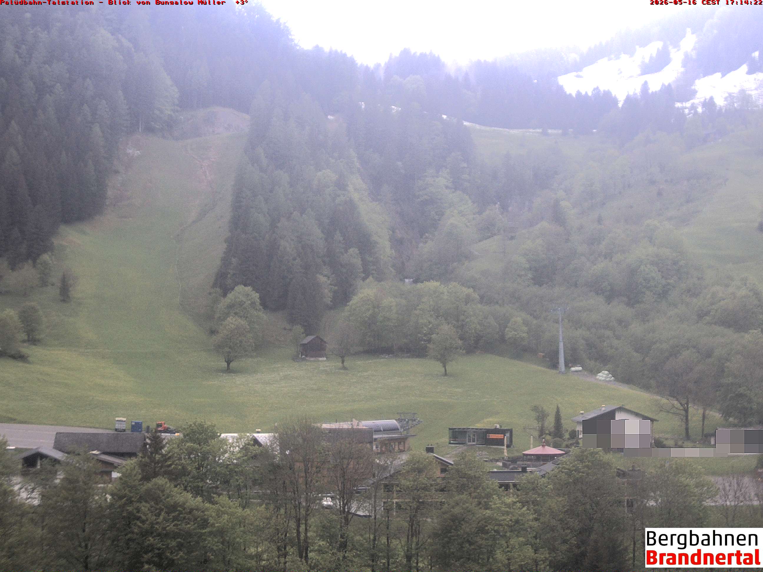 Blick auf Palüdbahn von Bungalow Müller