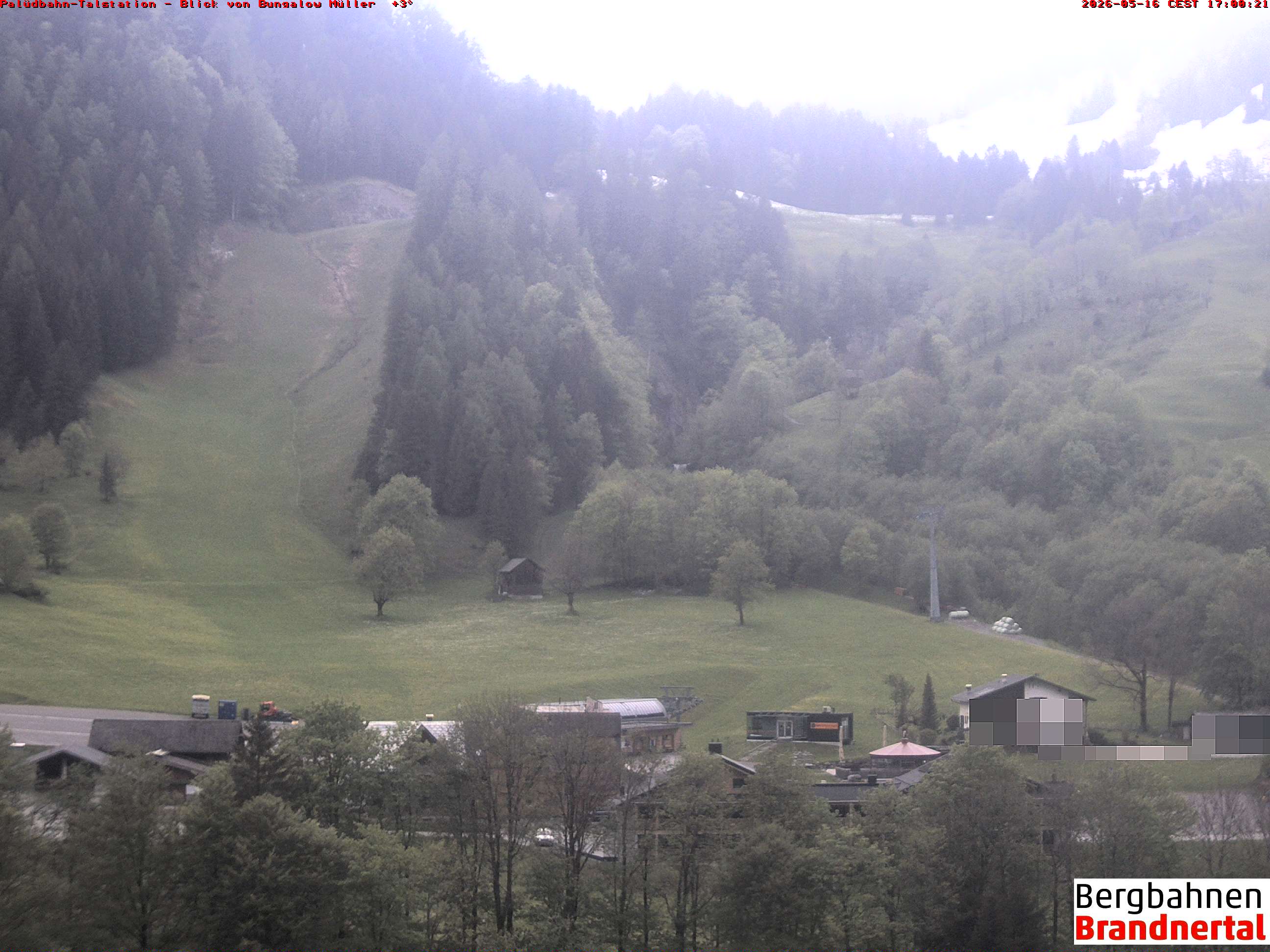 Blick auf Palüdbahn von Bungalow Müller