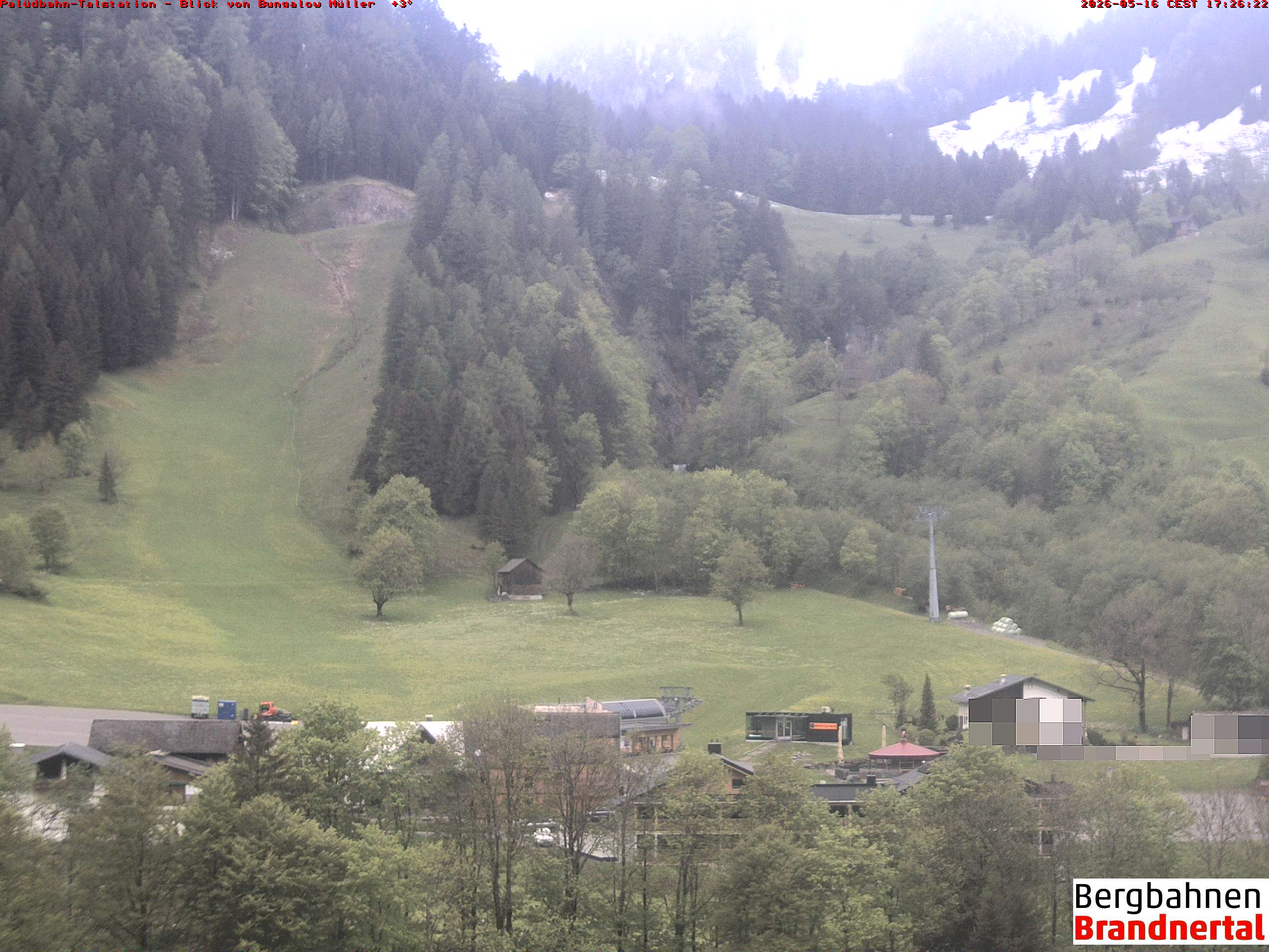 Blick auf Palüdbahn von Bungalow Müller