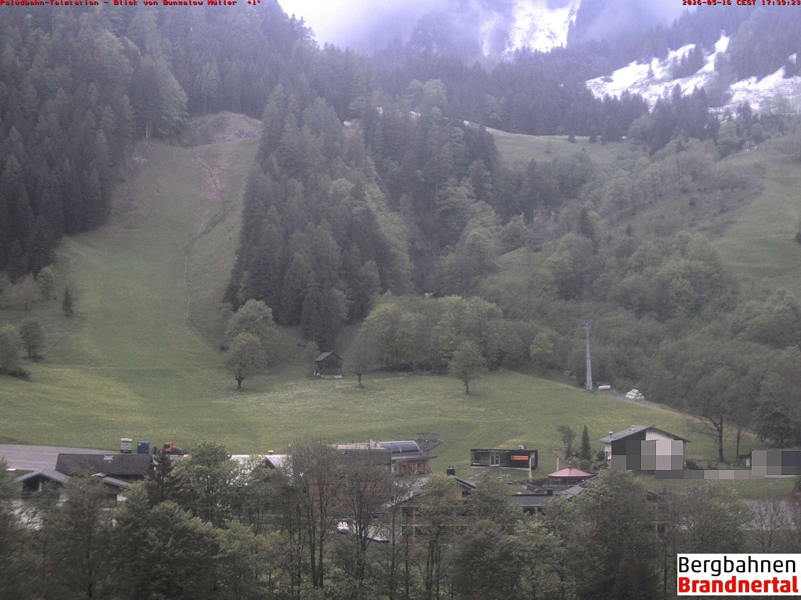 Blick auf Palüdbahn von Bungalow Müller