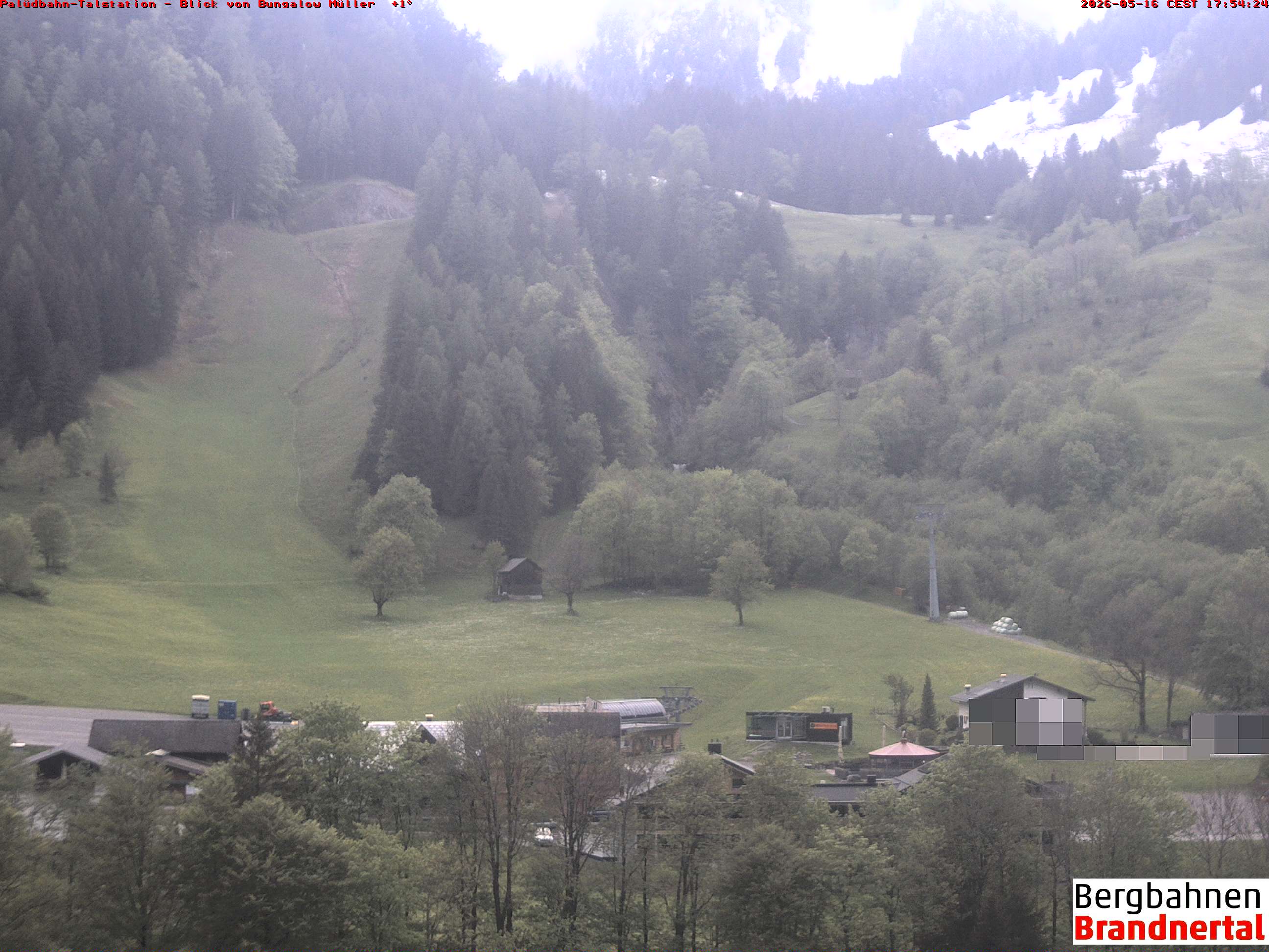 Blick auf Palüdbahn von Bungalow Müller