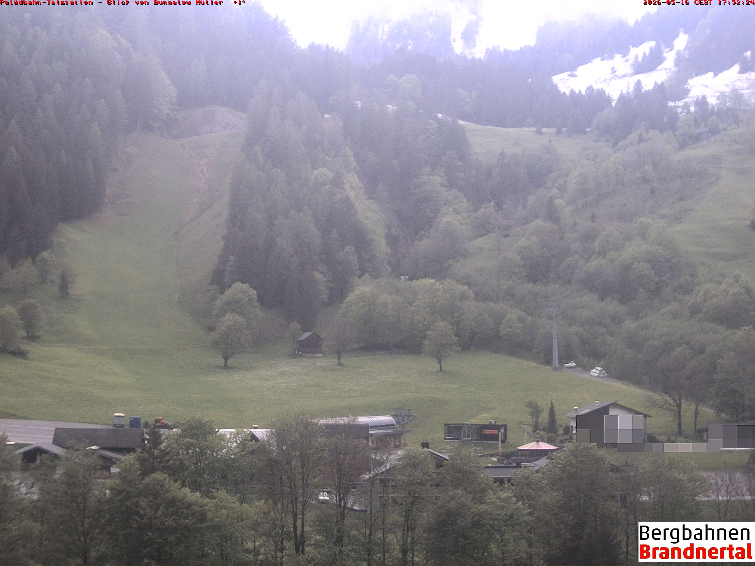 Blick auf Palüdbahn von Bungalow Müller