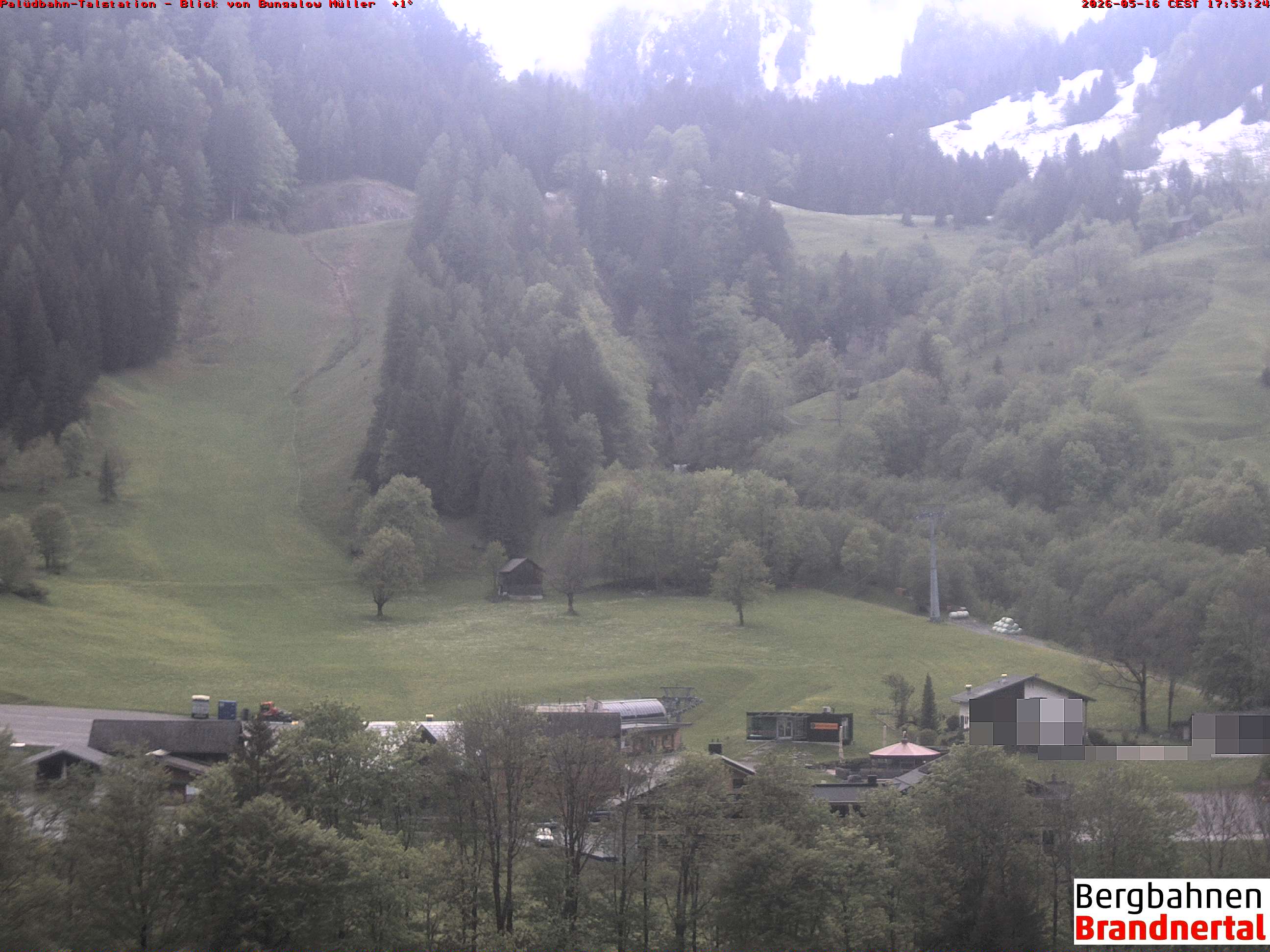 Blick auf Palüdbahn von Bungalow Müller