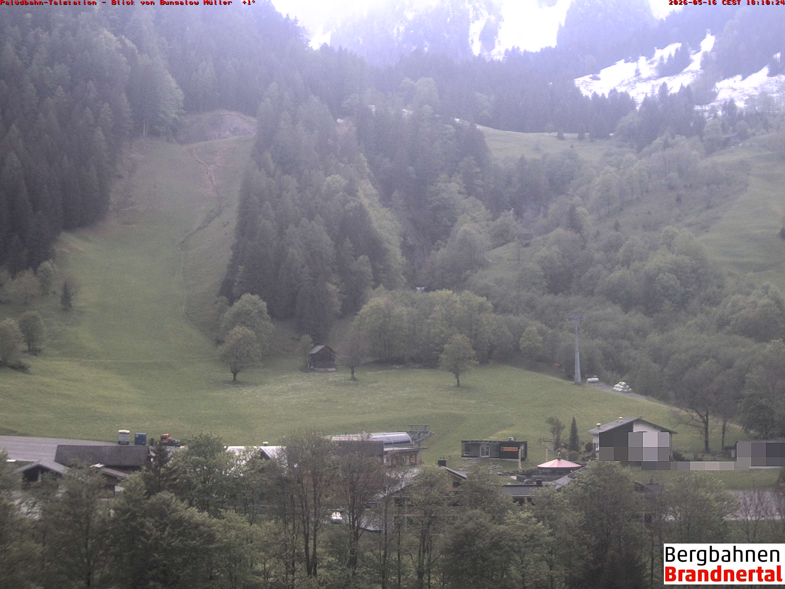 Blick auf Palüdbahn von Bungalow Müller