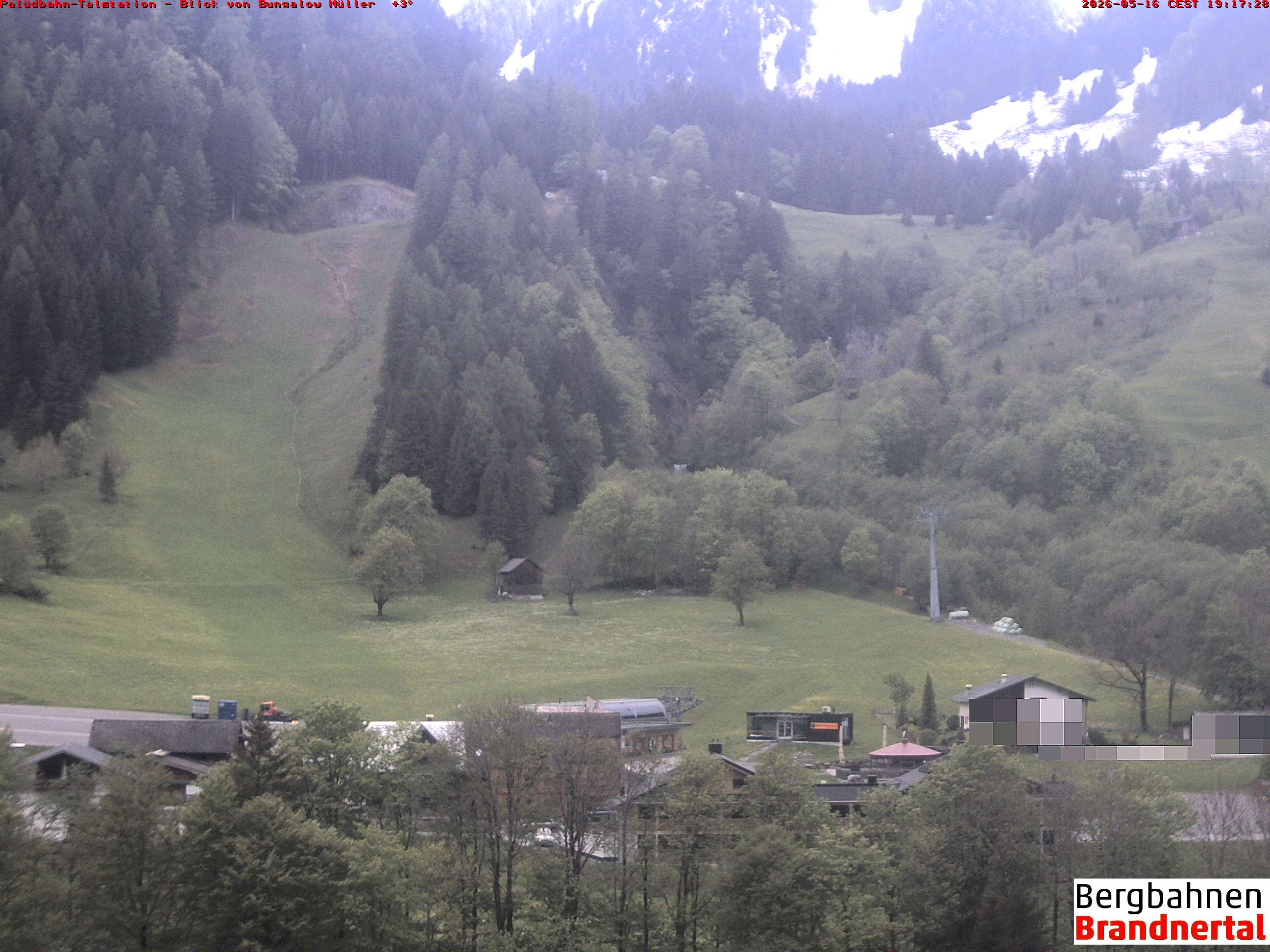 Blick auf Palüdbahn von Bungalow Müller