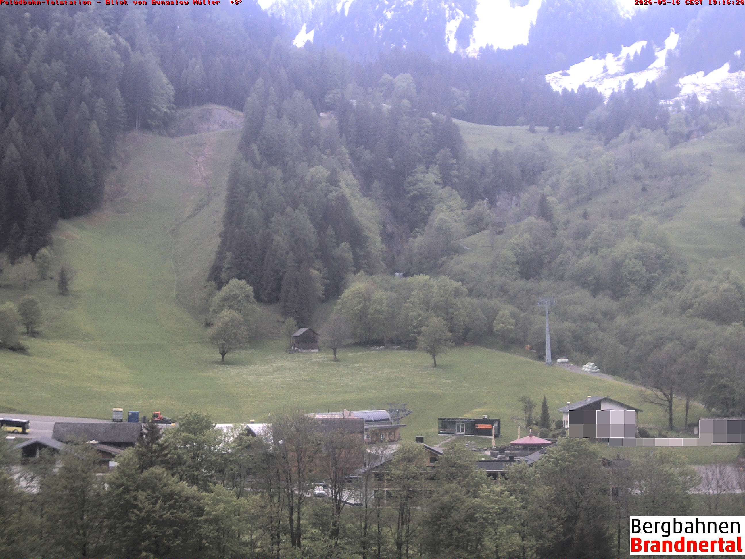 Blick auf Palüdbahn von Bungalow Müller