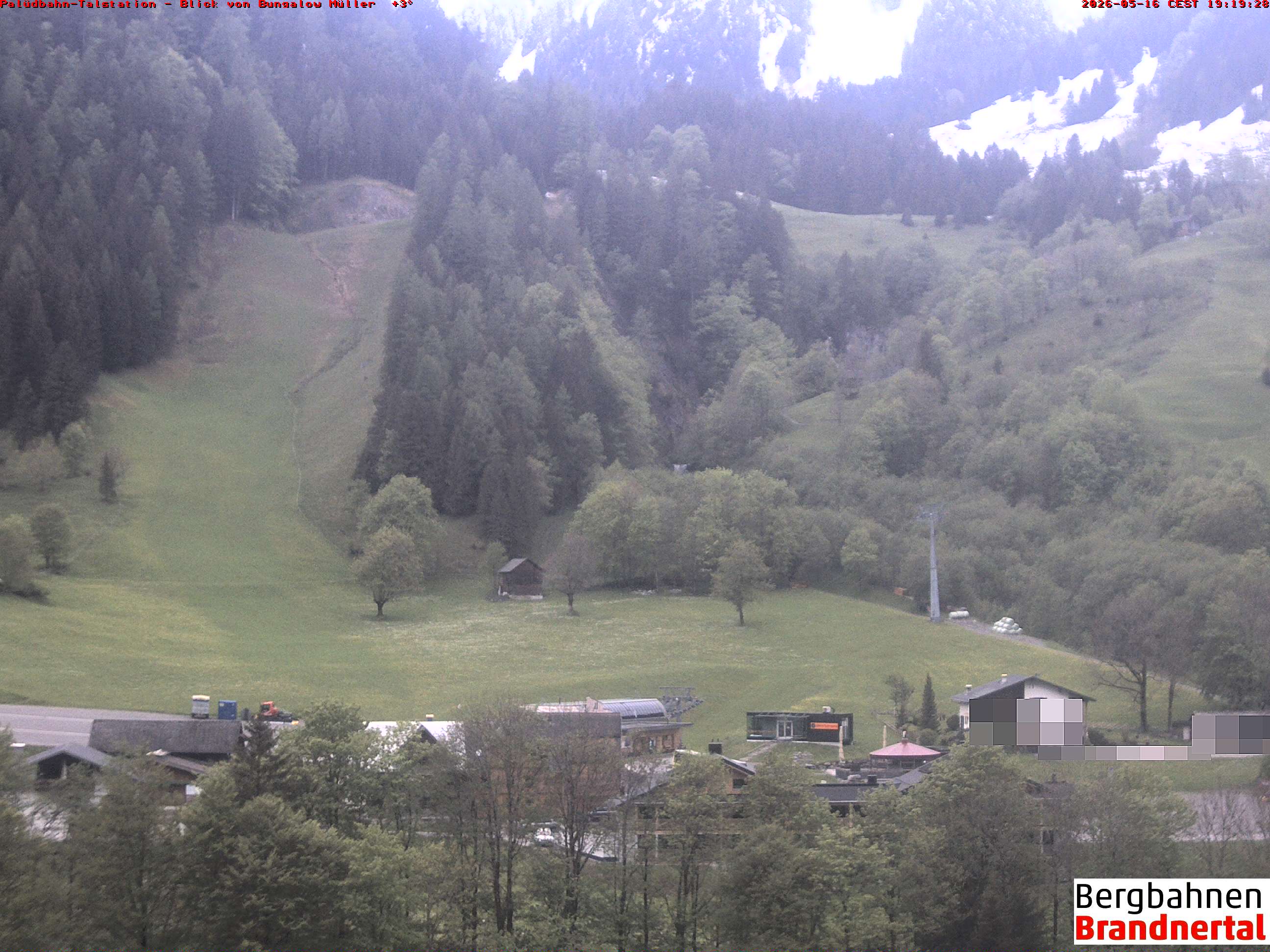Blick auf Palüdbahn von Bungalow Müller