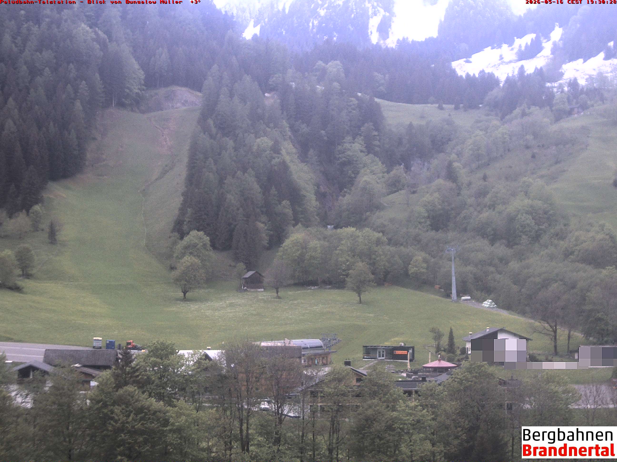 Blick auf Palüdbahn von Bungalow Müller