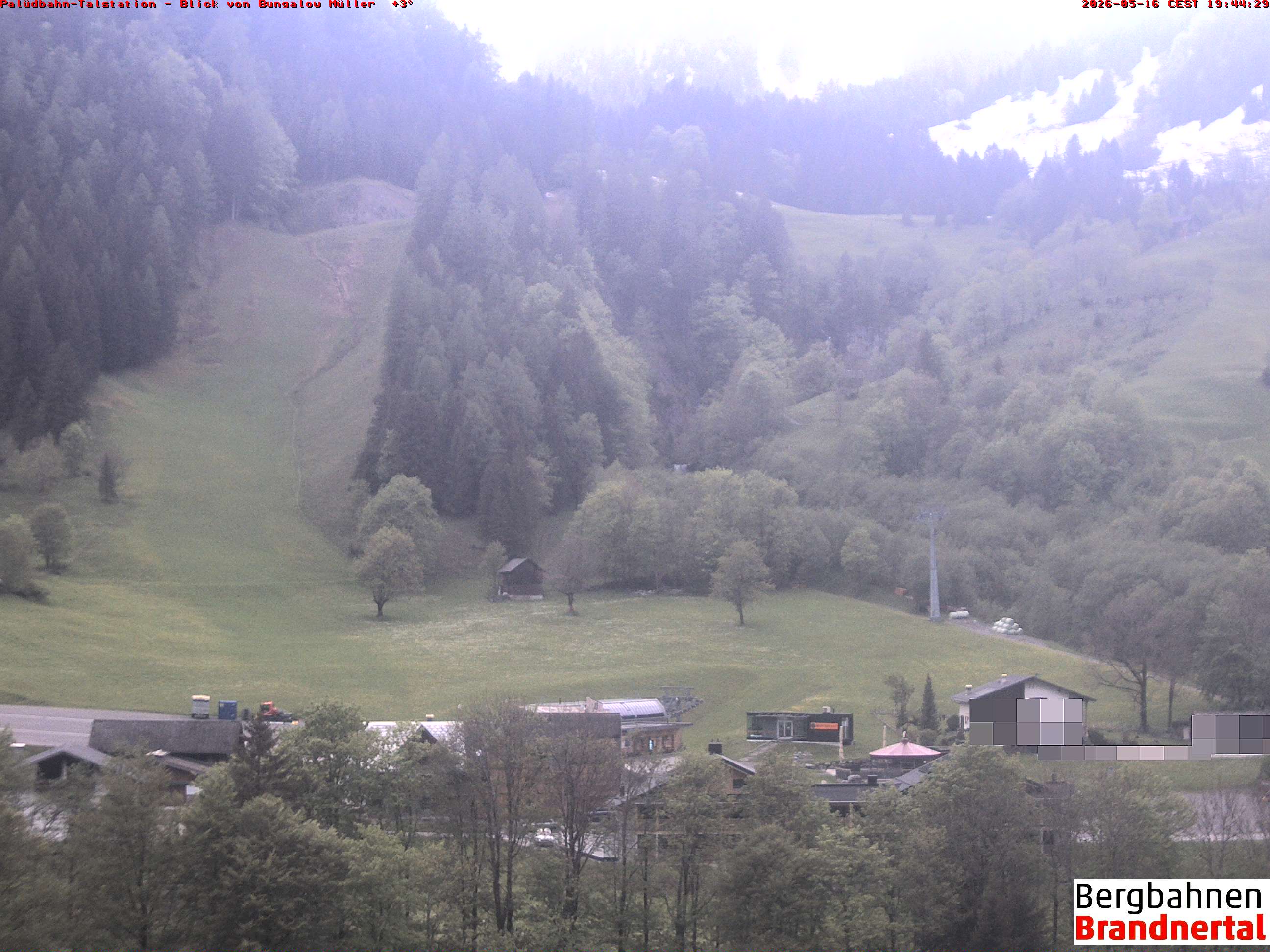 Blick auf Palüdbahn von Bungalow Müller