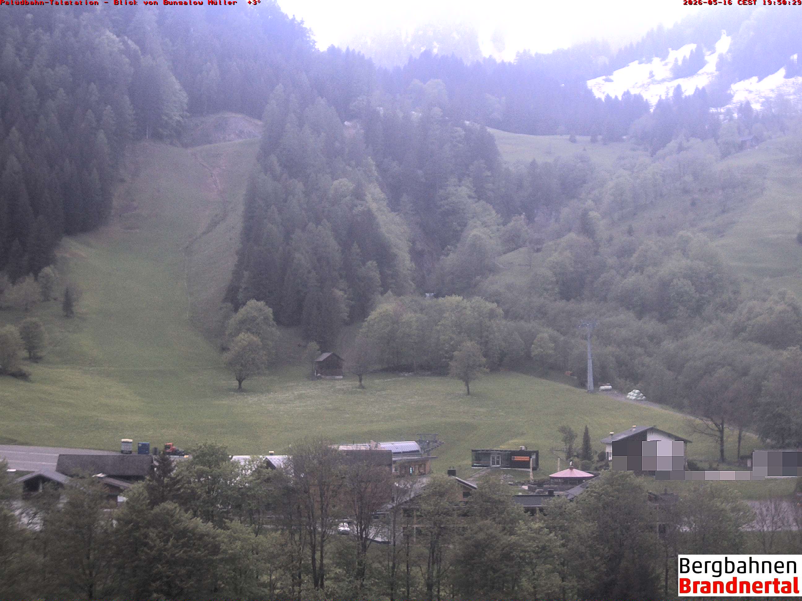 Blick auf Palüdbahn von Bungalow Müller