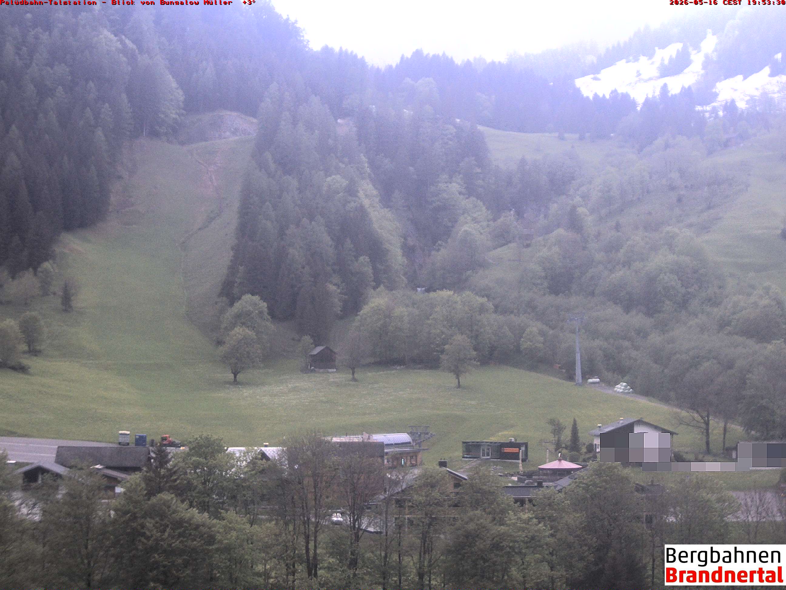 Blick auf Palüdbahn von Bungalow Müller