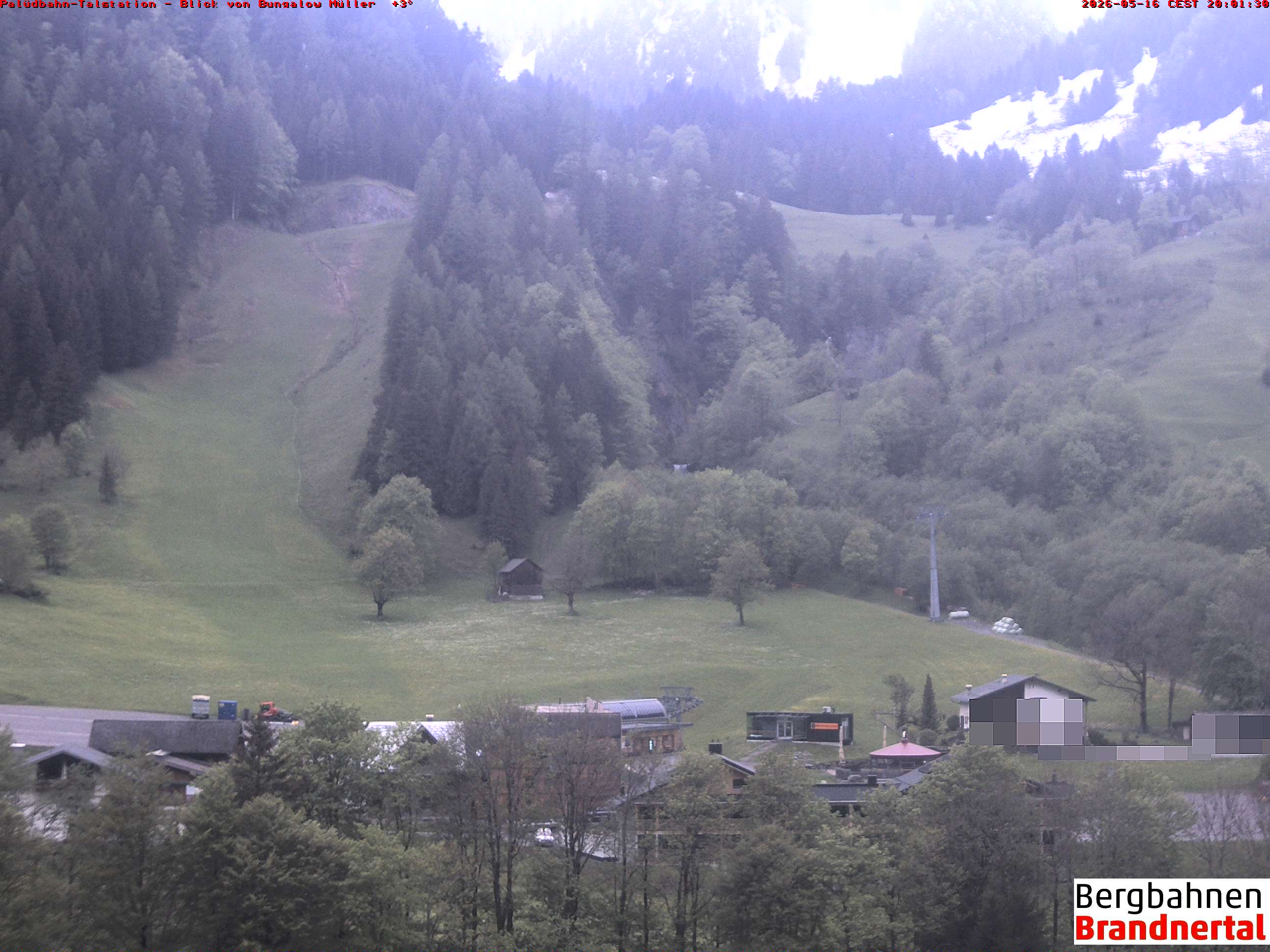 Blick auf Palüdbahn von Bungalow Müller
