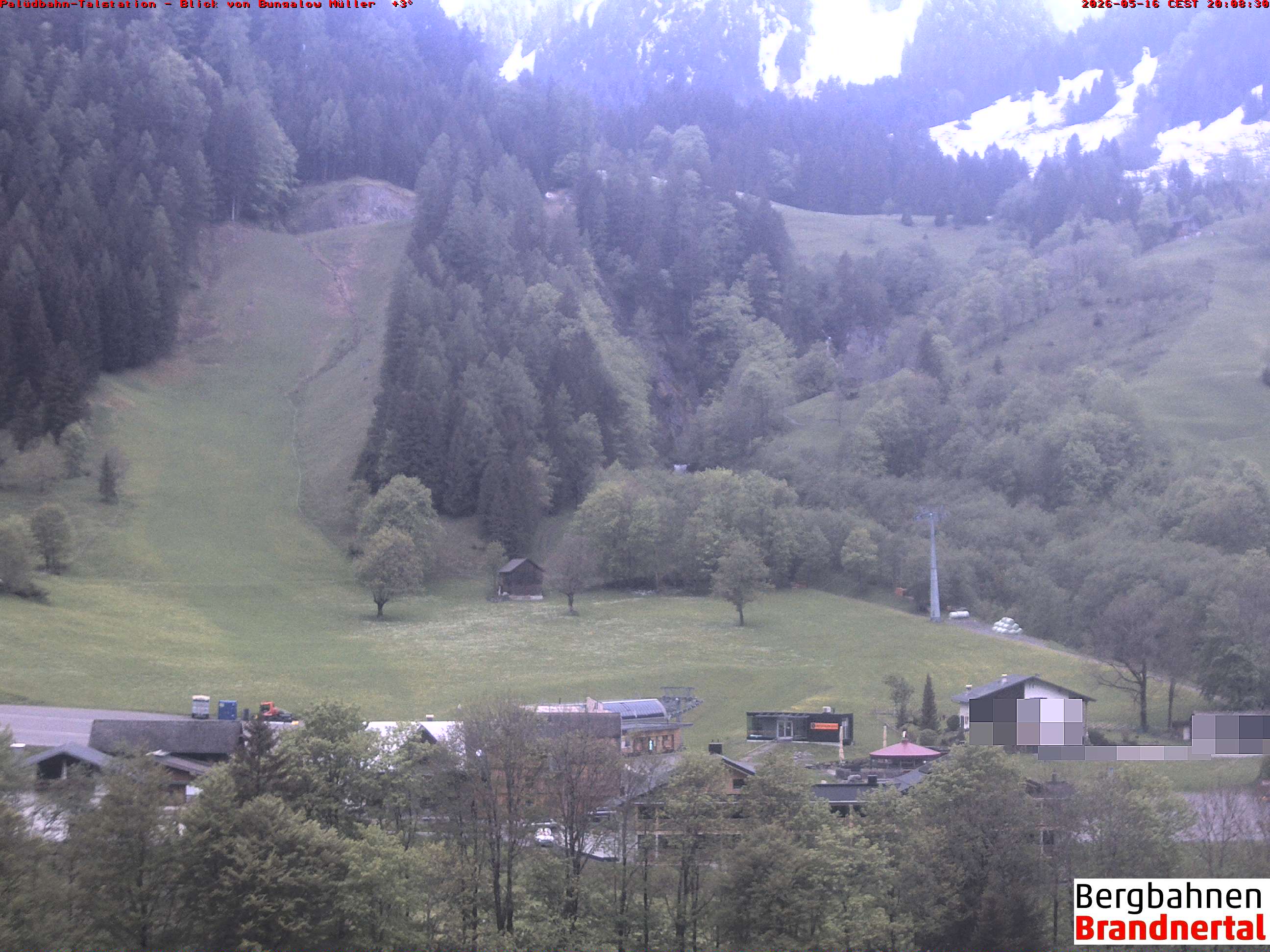 Blick auf Palüdbahn von Bungalow Müller