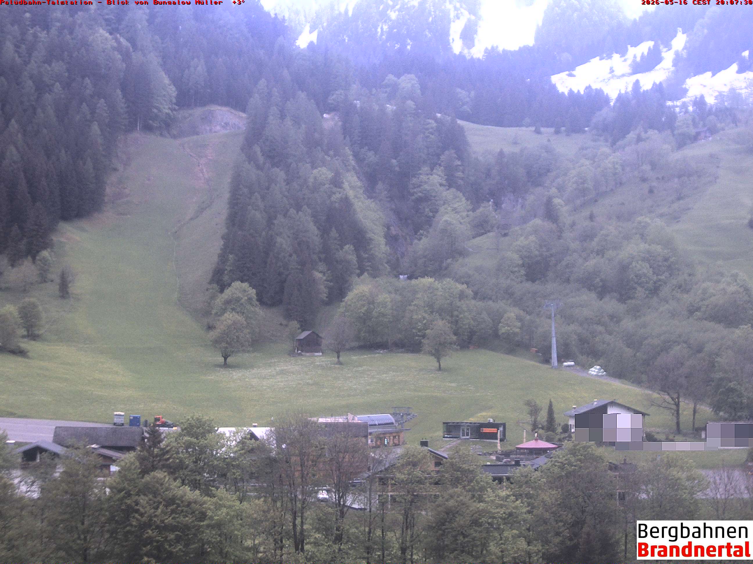Blick auf Palüdbahn von Bungalow Müller