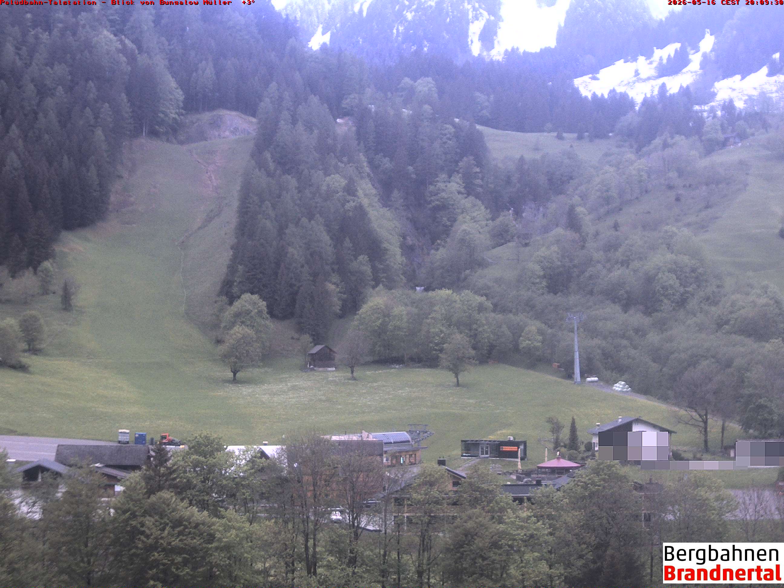 Blick auf Palüdbahn von Bungalow Müller