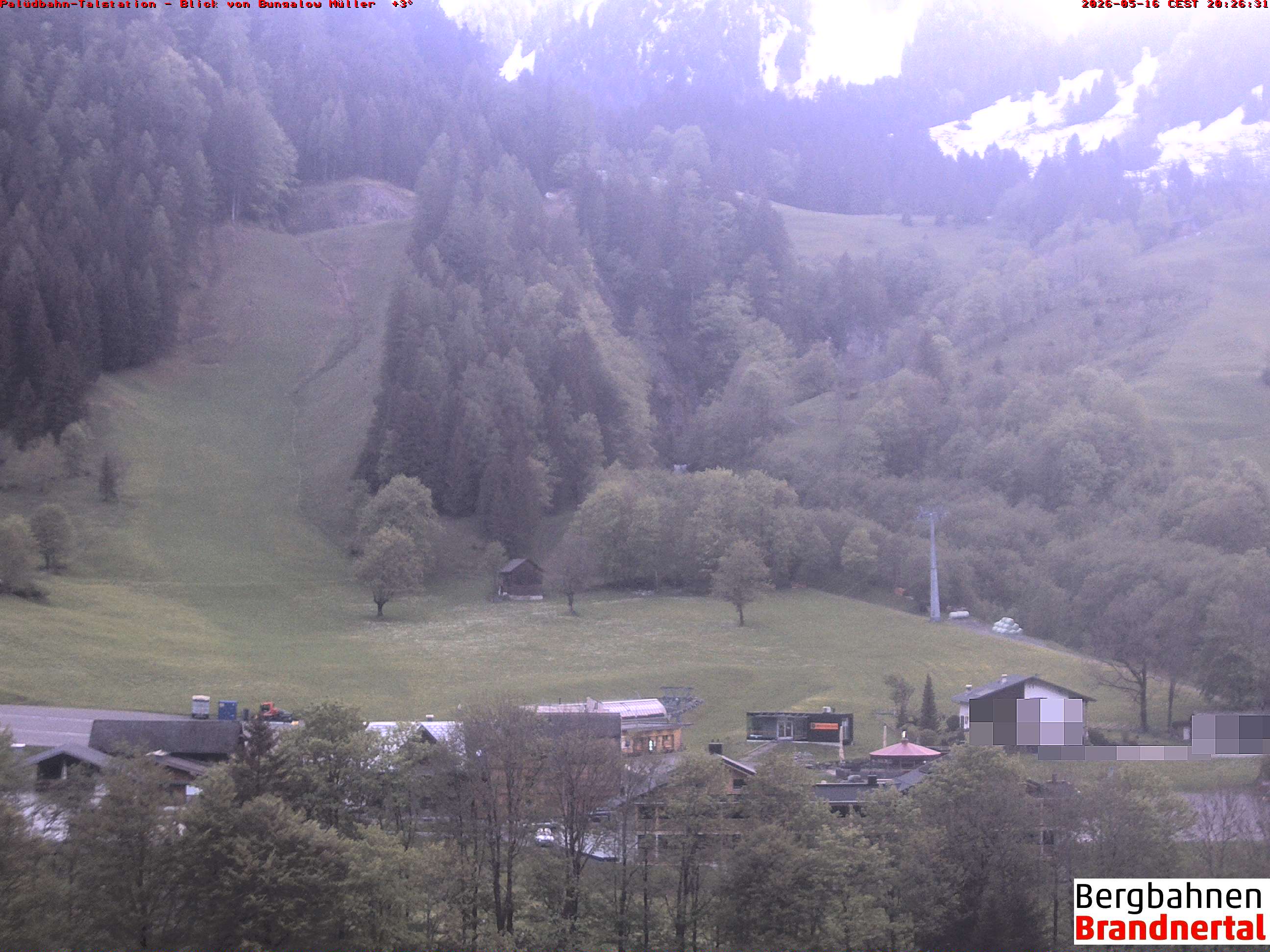 Blick auf Palüdbahn von Bungalow Müller
